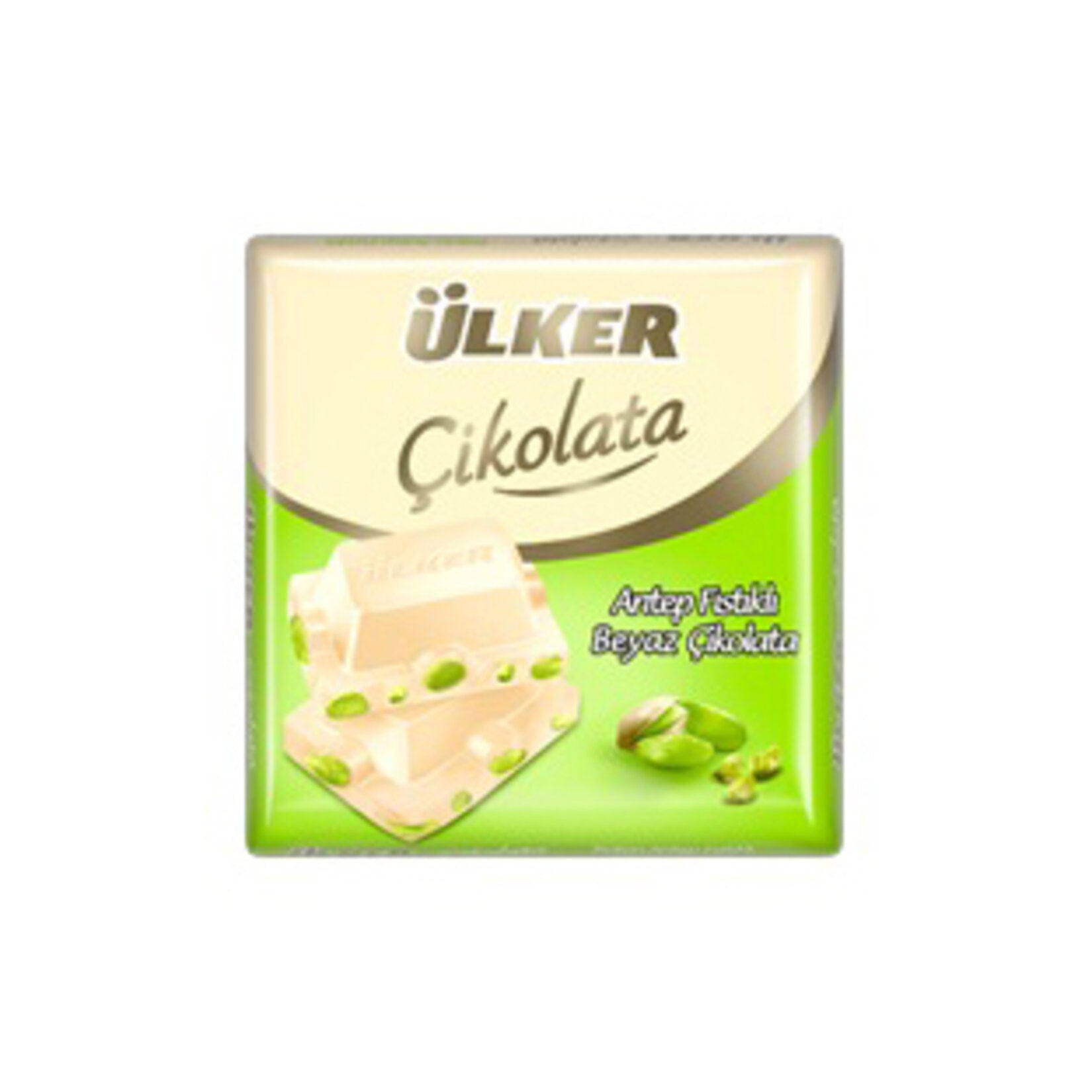 Ülker White Chocolate with Pistachios 65g