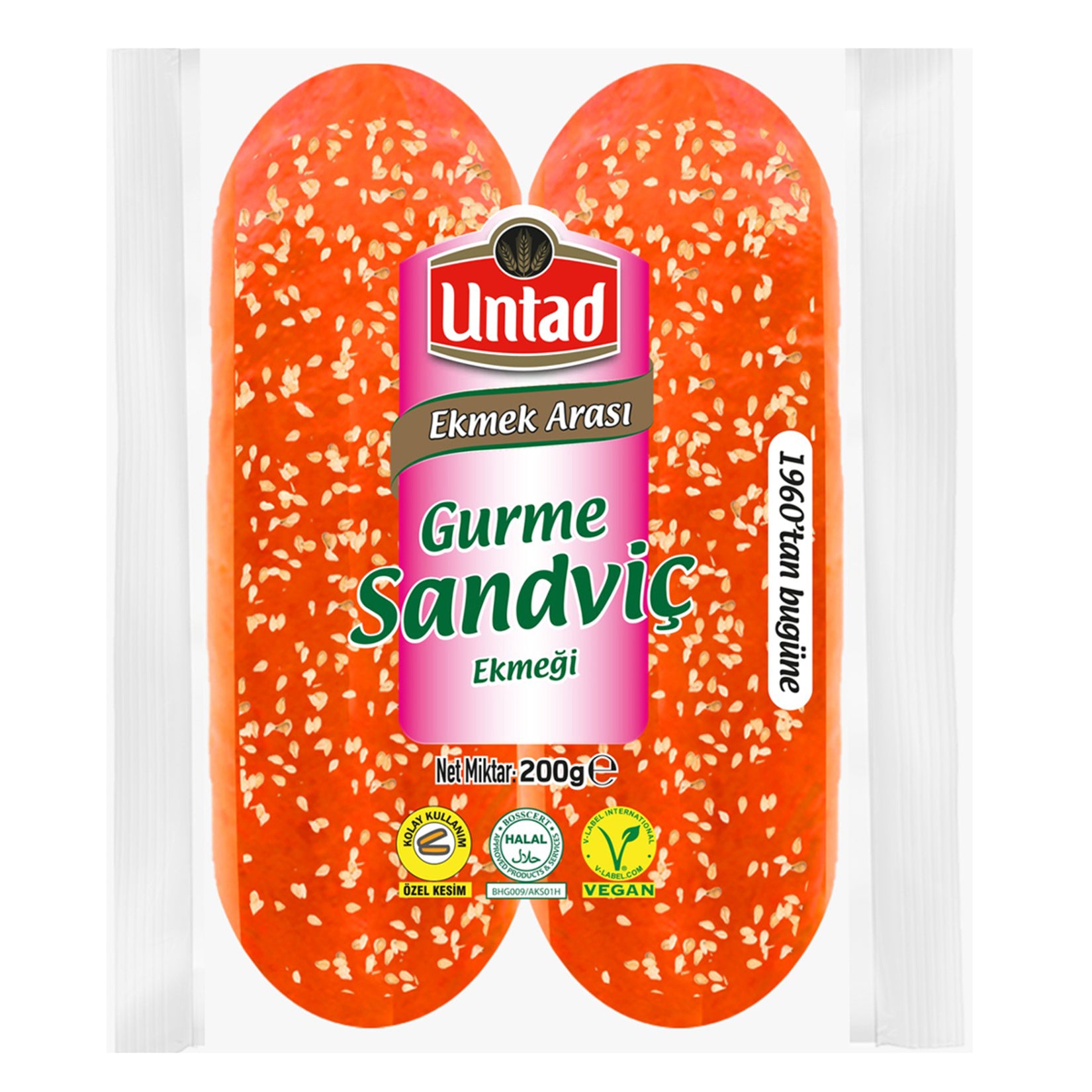 Untad Gourmet Sandwich (Untad Gurme Sandviç) 2-Pack 200g