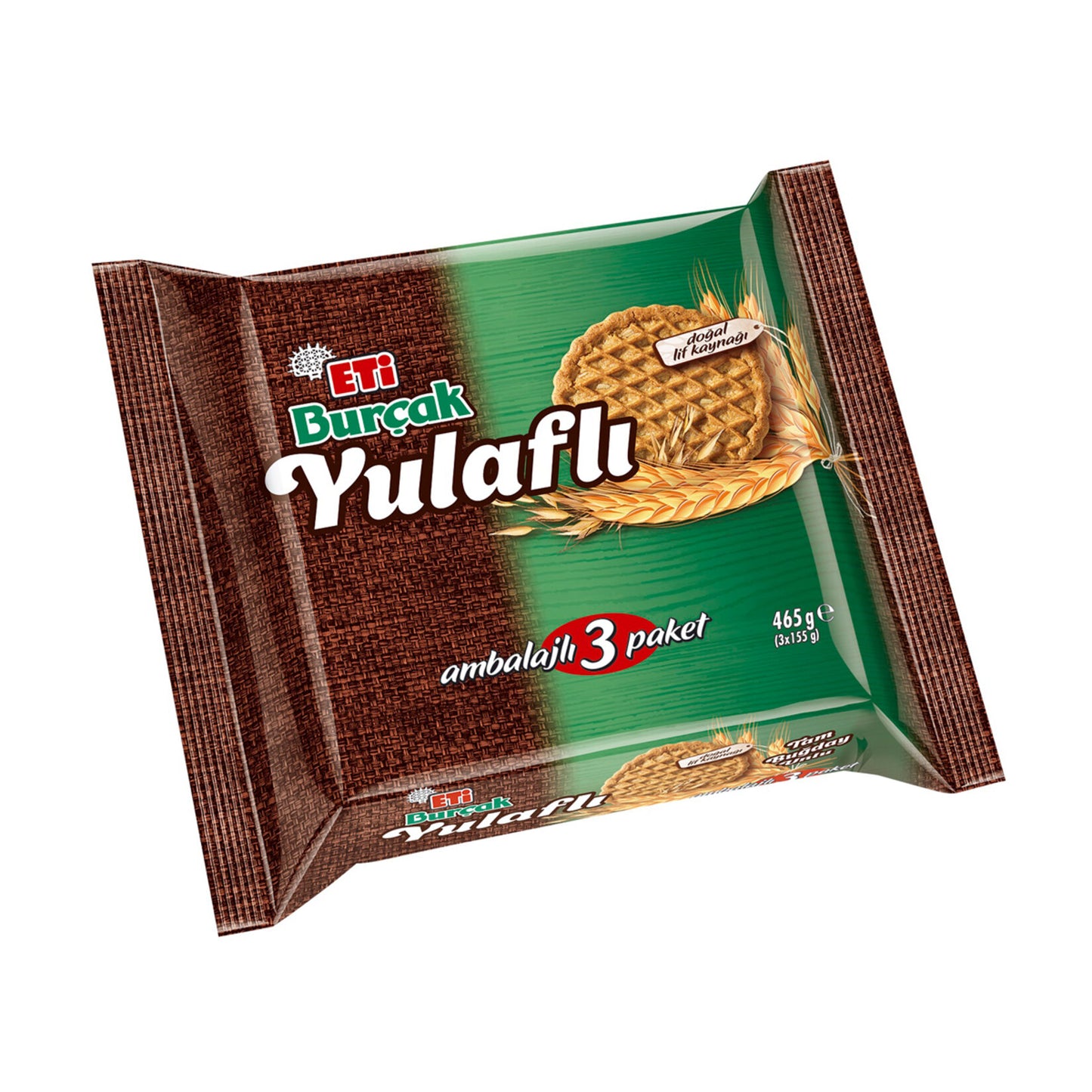 Eti Burçak Oat Biscuit 3 x 155 G