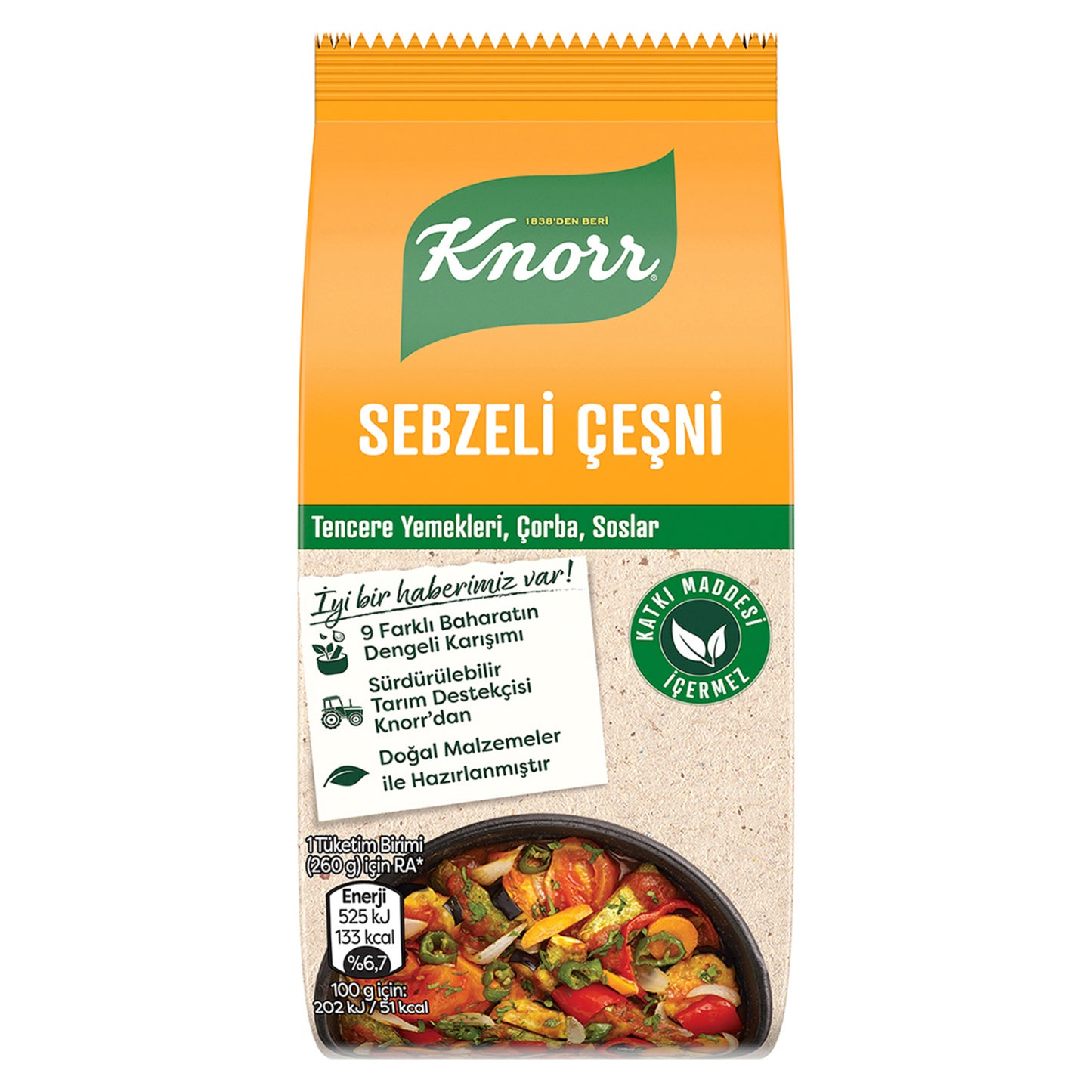Knorr Sebzeli Çeşni 65 G