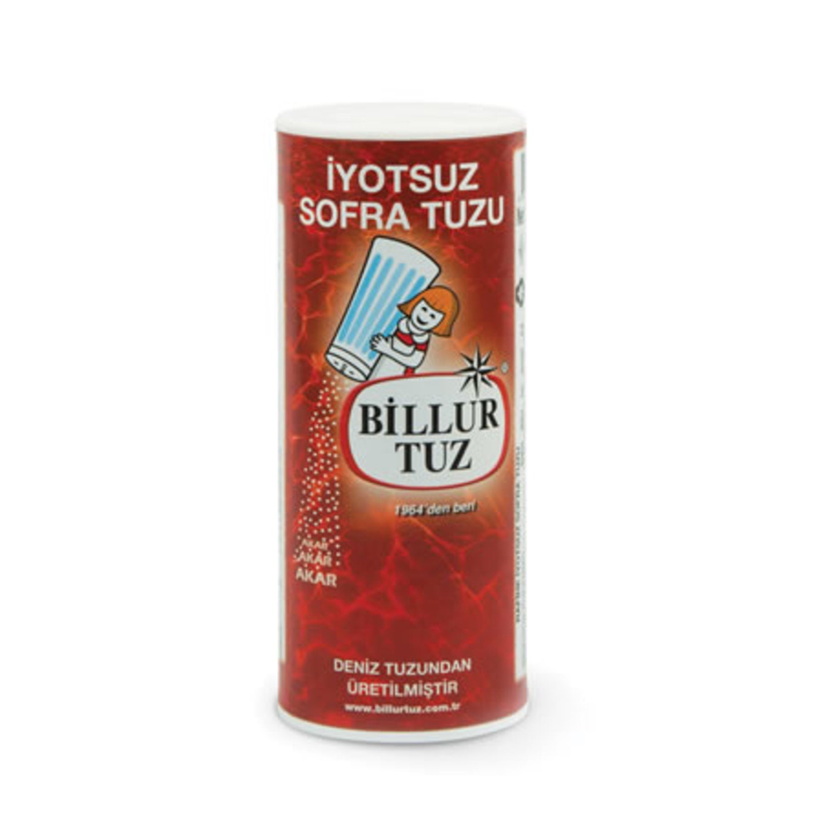 Billur Tuz İyotsuz Sofra Tuzu 250 G