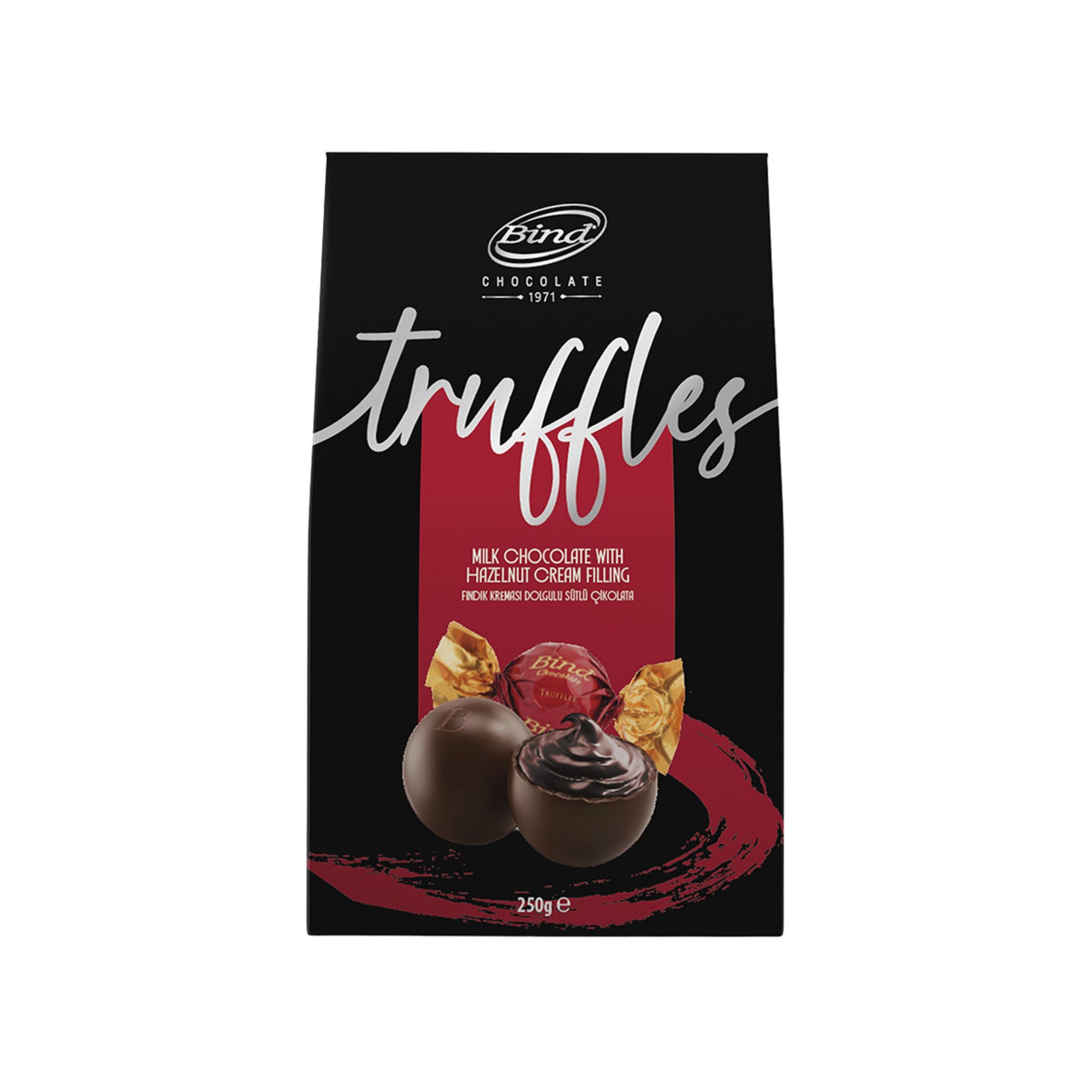 Bind Hazelnut Filled Milk Chocolate (Fındık Dolgulu Sütlü Çikolata) 250 G