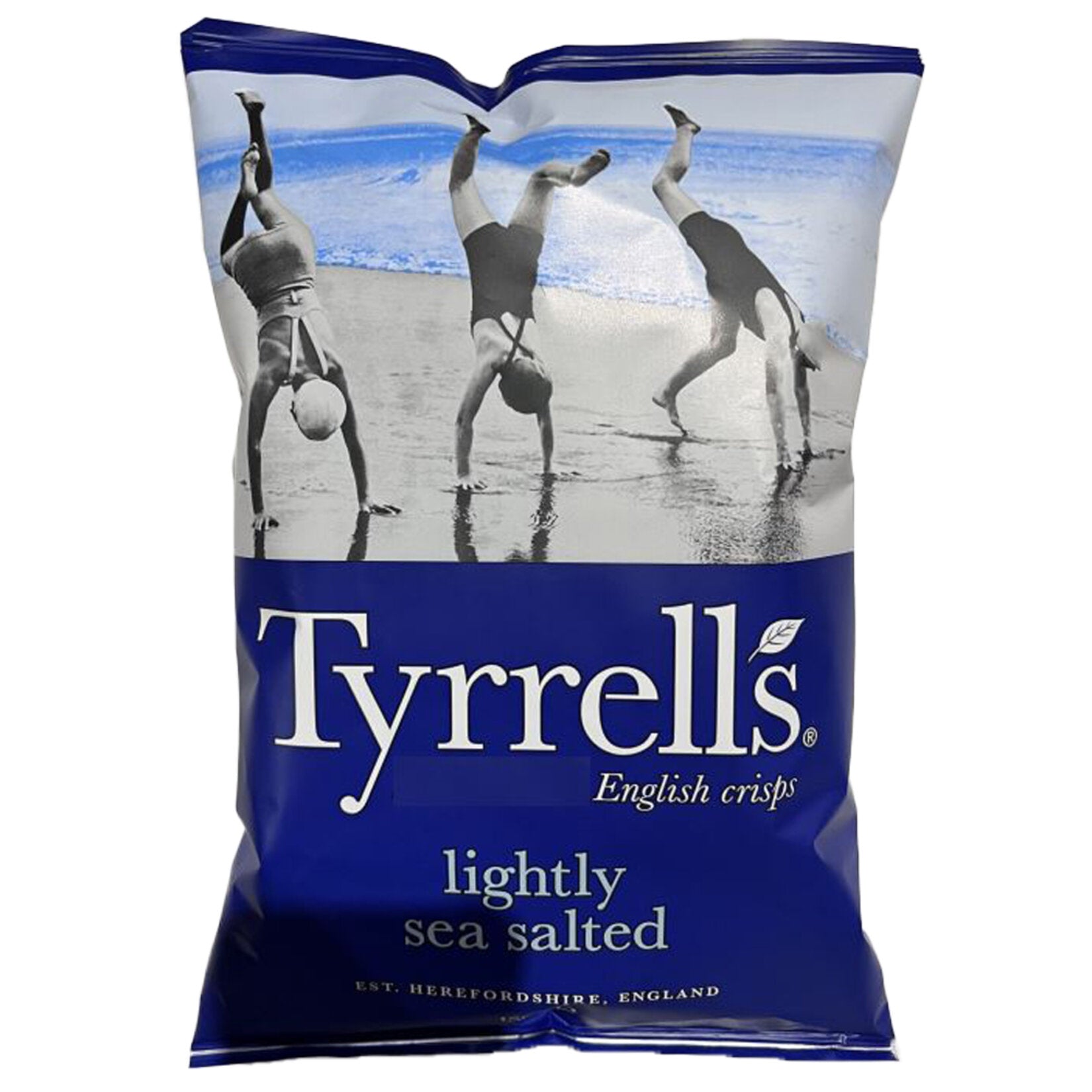 Tyrrells Sea Salt Potato Chips (Deniz Tuzlu Patates Cipsi) 150g