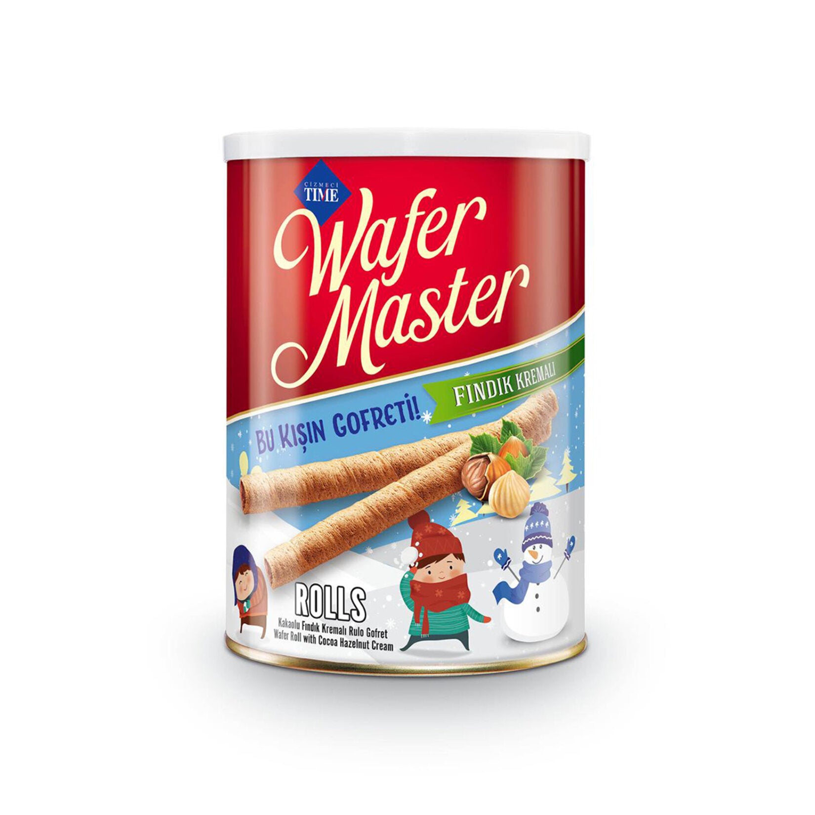 Çizmeci Time Wafer Master Kış Tasarımı Teneke Kutu 400 G