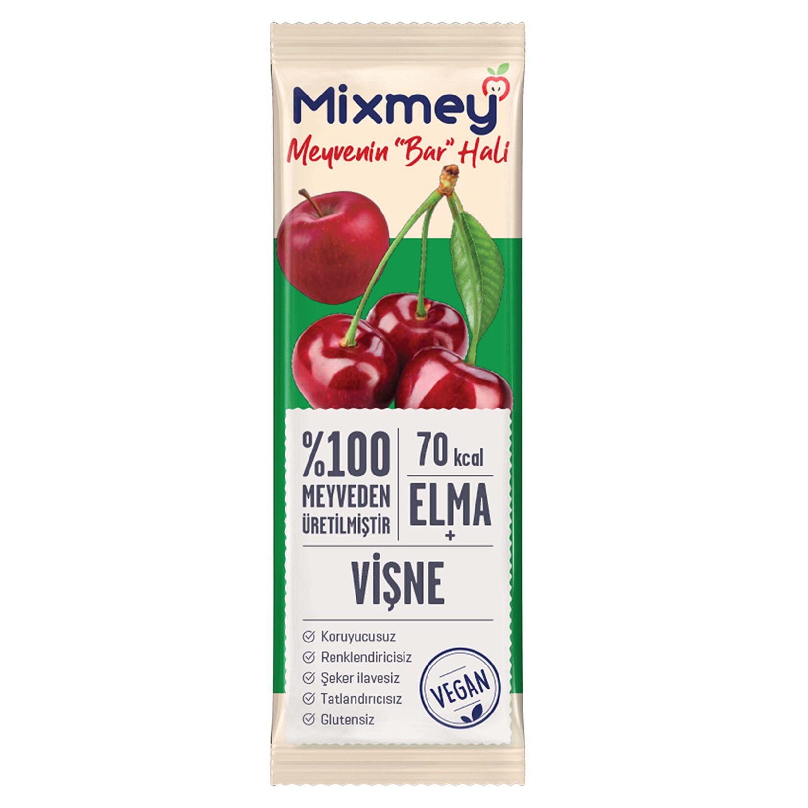 Mixmey Cherry Fruit Bar (Vişneli Meyve Bar) 20g