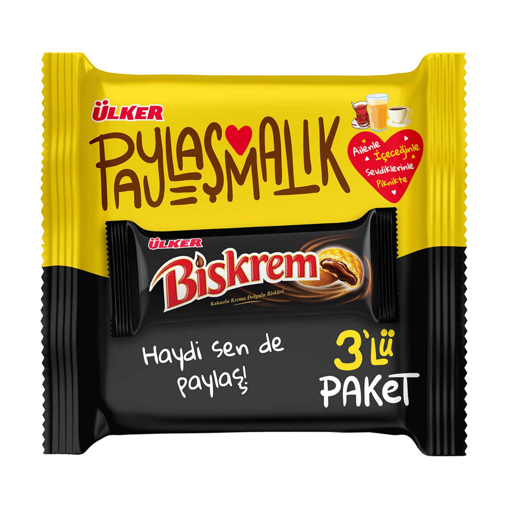 Ülker Biskrem Cocoa Biscuit 300 G