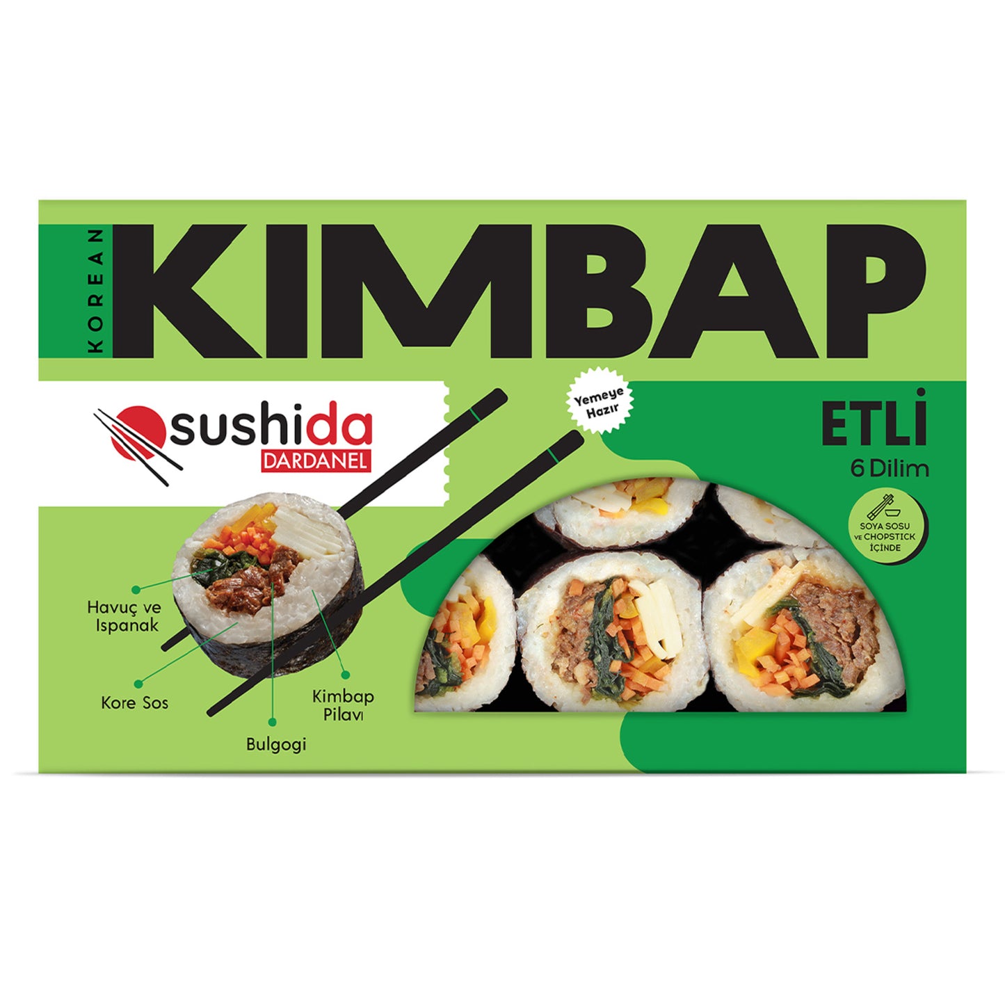 Dardanel Sushida Meat Kimbap (Etli Kimbap) 200g