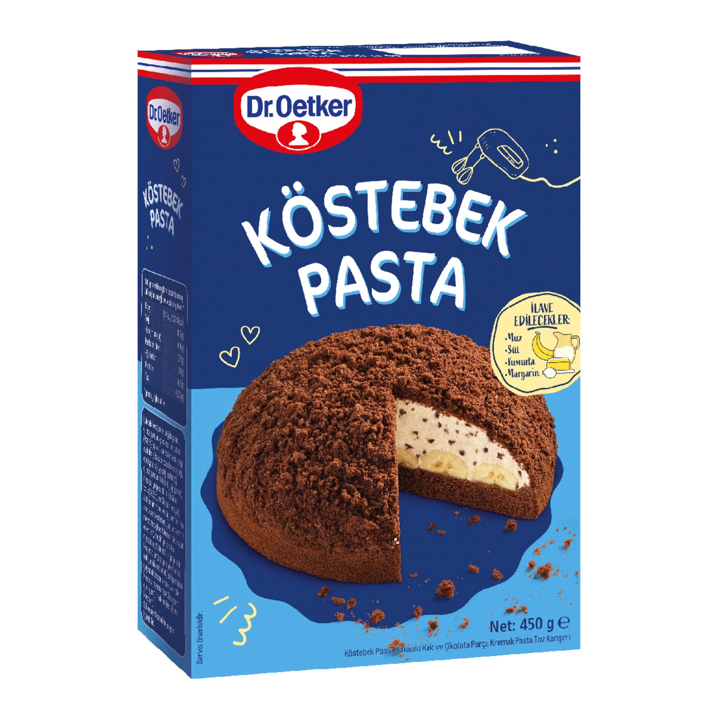 Dr.Oetker Köstebek Pasta 450 G