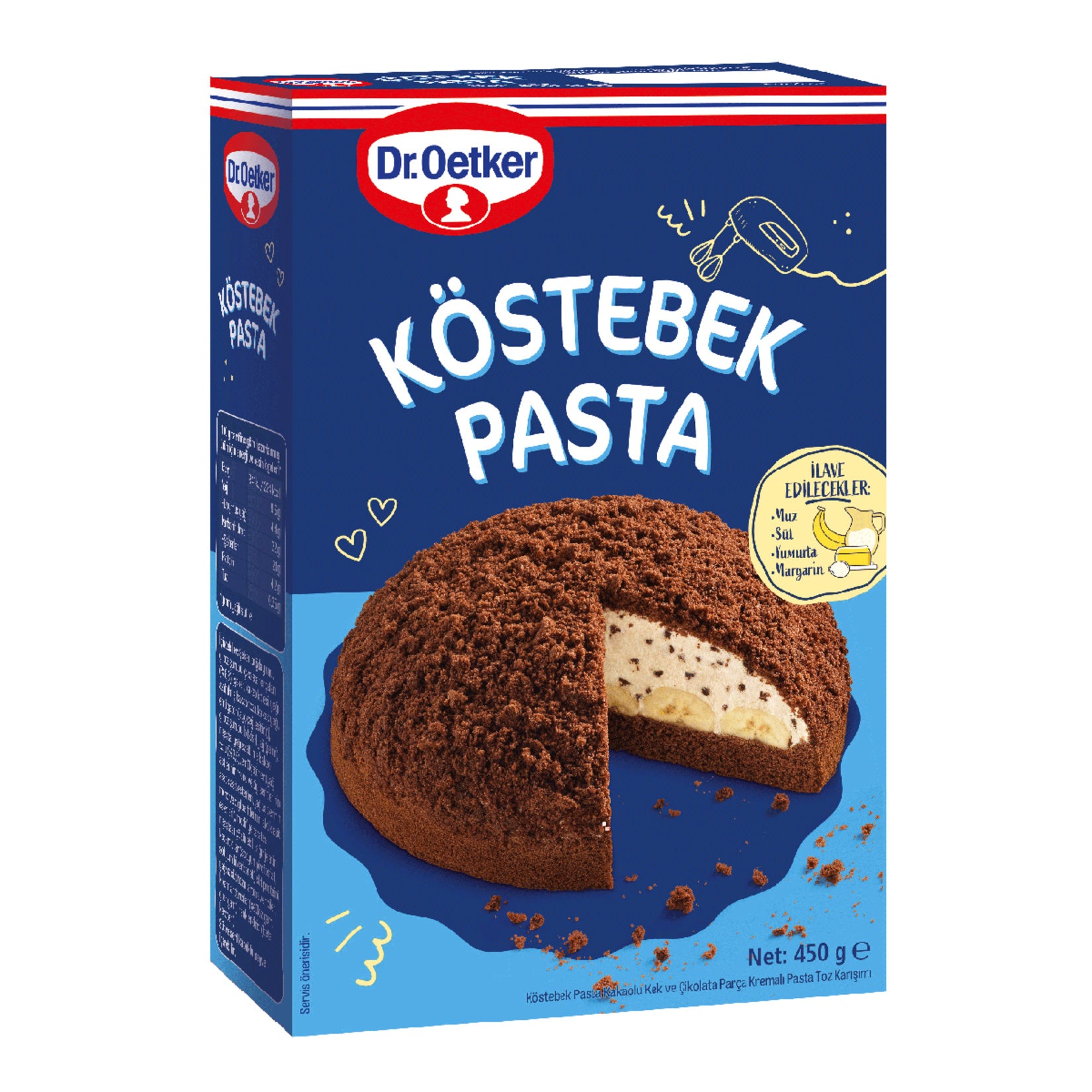 Dr.Oetker Köstebek Pasta 450 G
