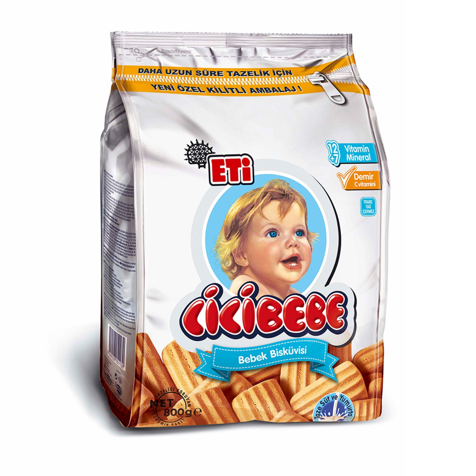 Eti Cicibebe Bisküvi 800 G