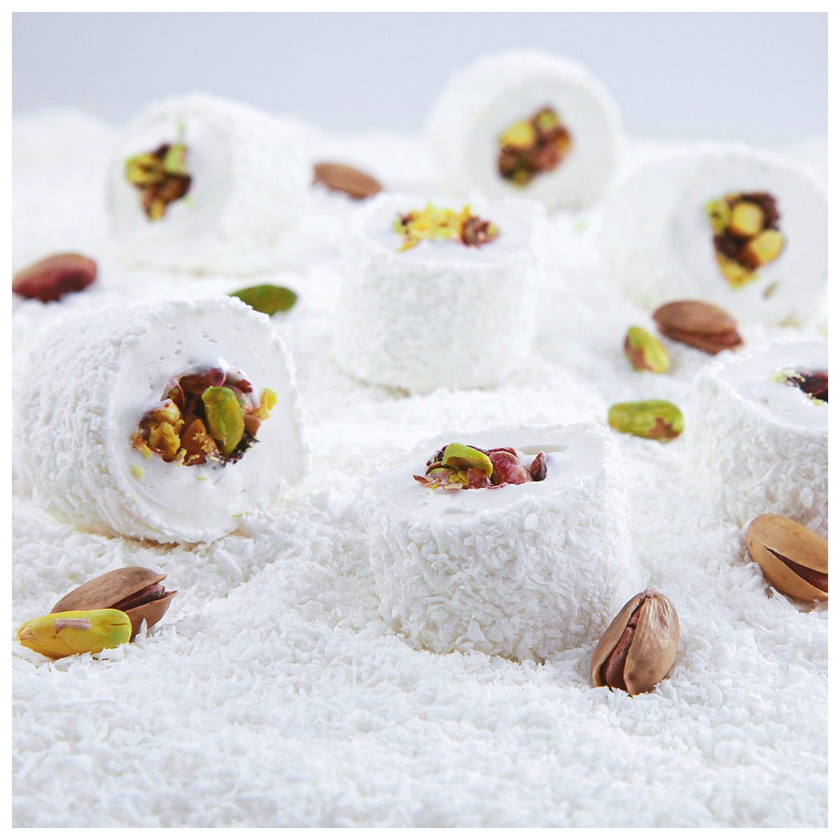 Sultan Pistachio Roll Delight (Antep Fıstıklı Sarma Lokum) Kg