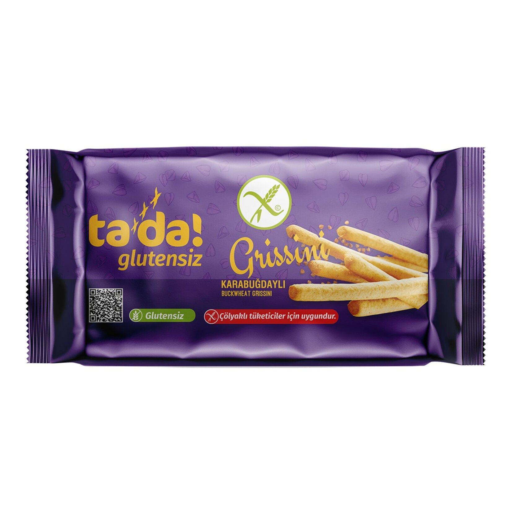 Tada Gluten-Free Buckwheat Breadstick (Glutensiz Karabuğdaylı Grisini) 75 G