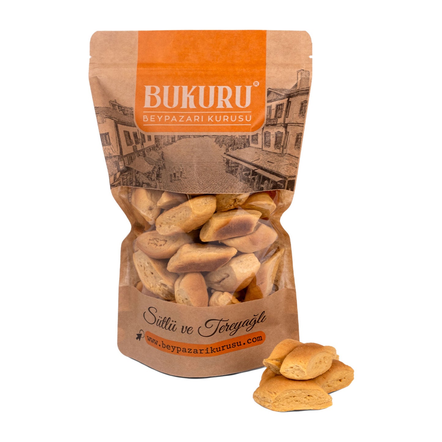 Bukuru Beypazarı Kurusu Sütlü ve Tereyağlı 400 G