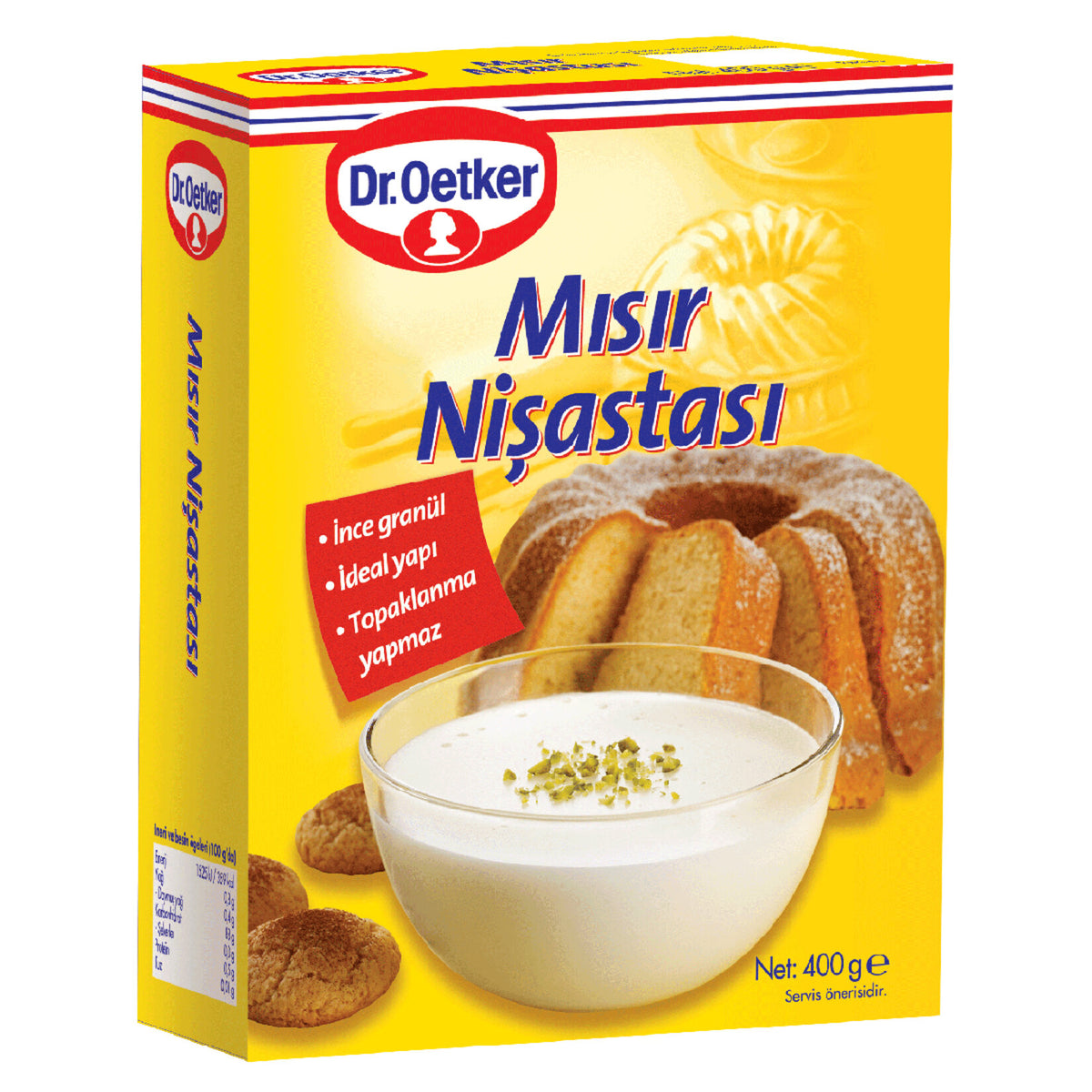 Dr.Oetker Corn Starch (Mısır Nişastası) 400g
