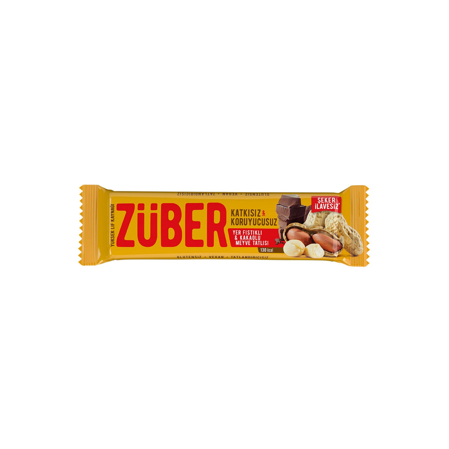 Züber Yer Fıstıklı Kakaolu Bar 40 G