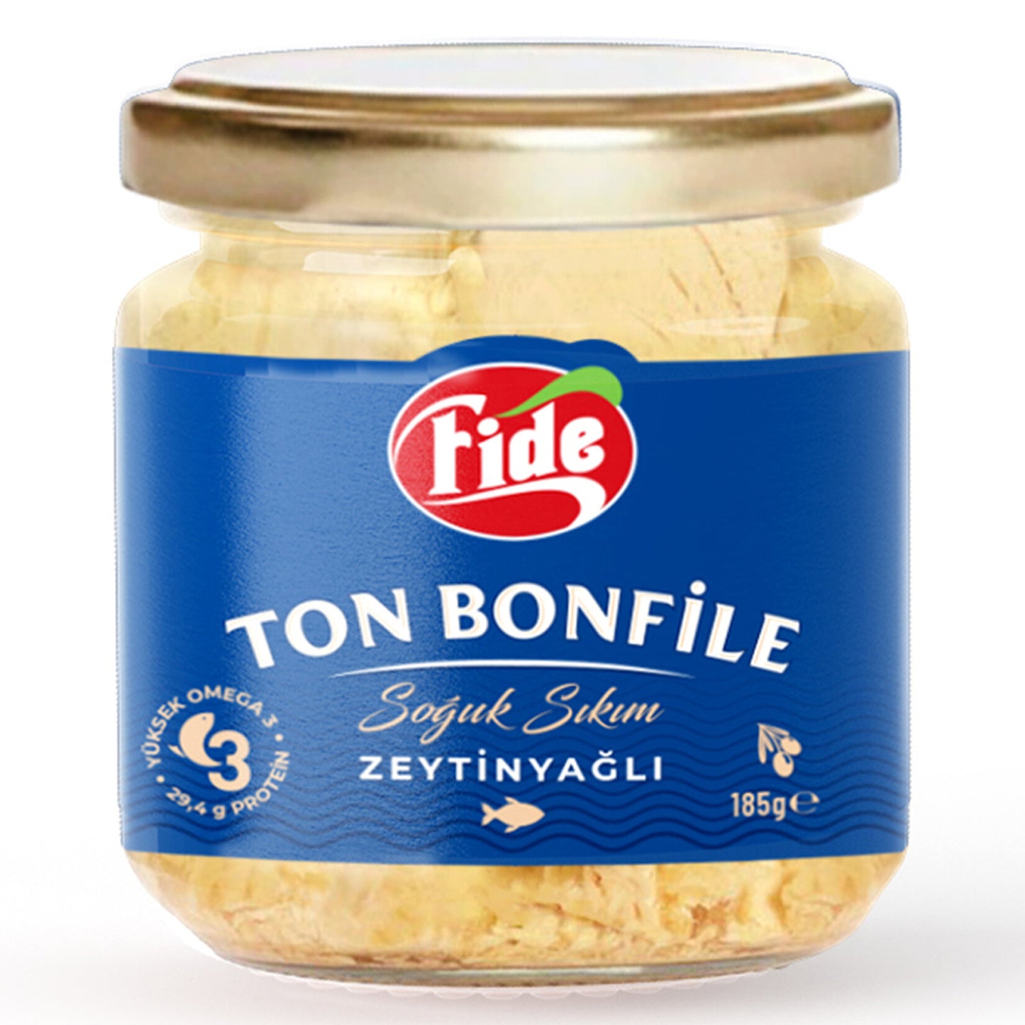 Fide Ton Bonfile Soğuk Sıkım Zeytinyağlı 185 G