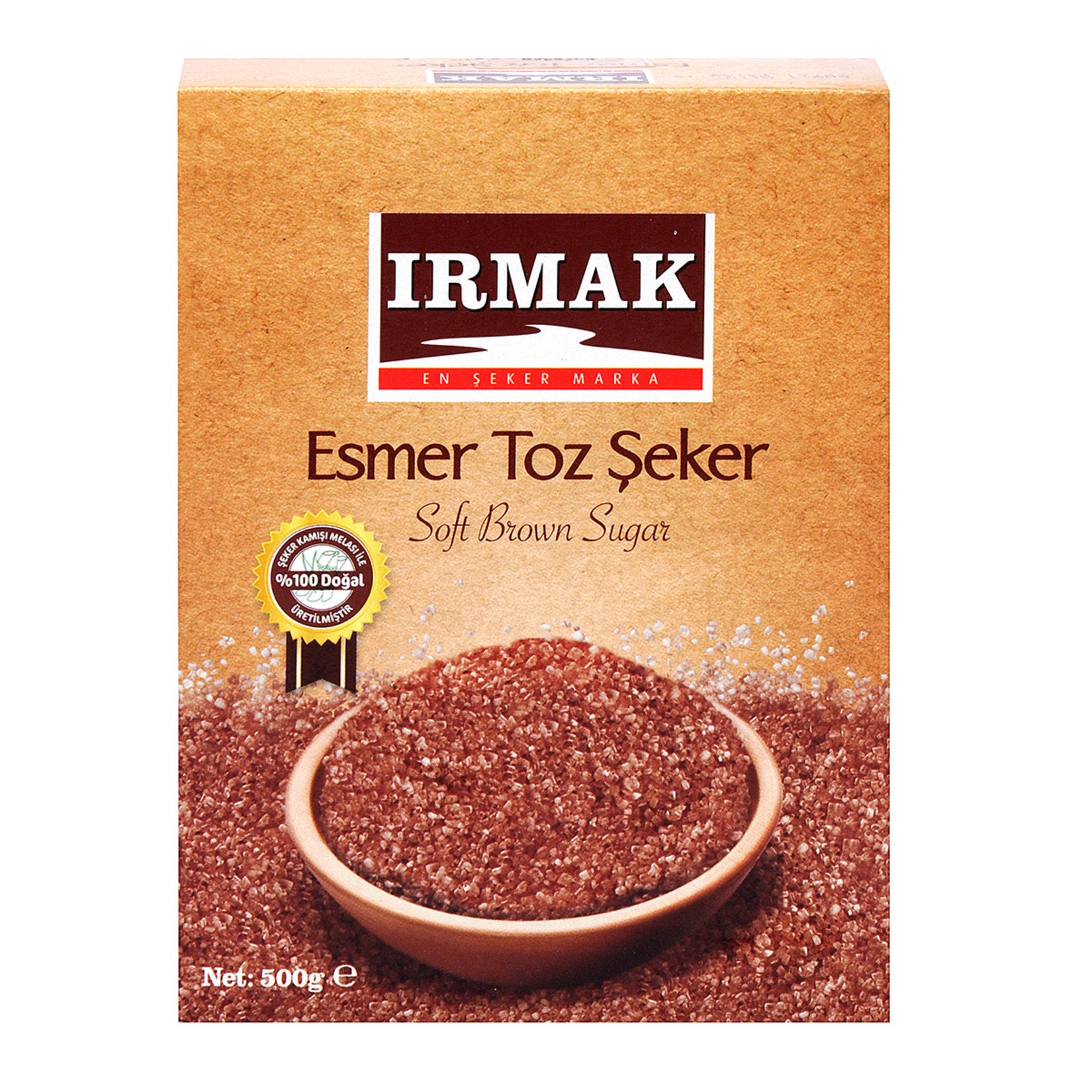 Irmak Kahverengi Toz Şeker 500 G