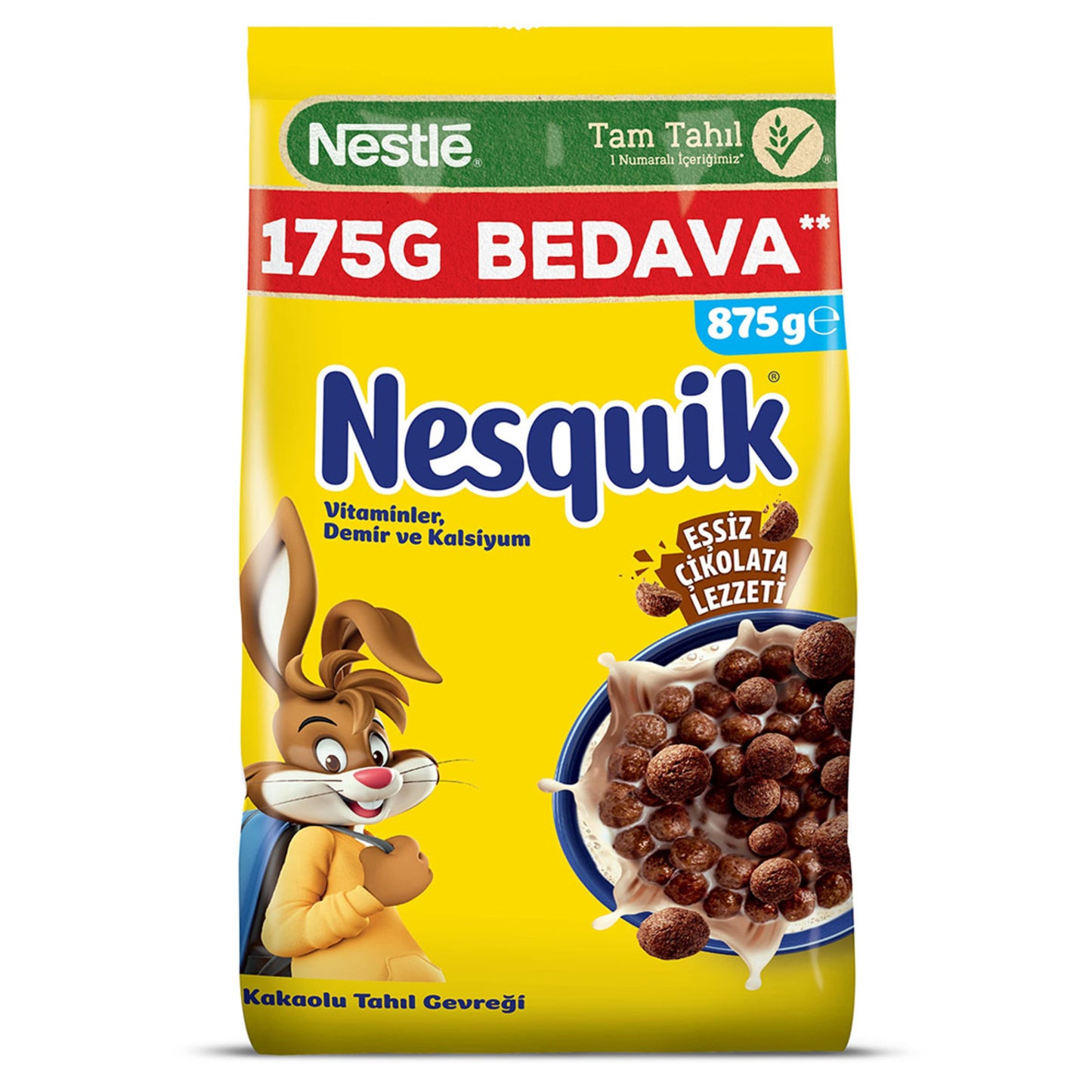 Nesquik Mısır Gevreği 875 G - 175 G Bedava