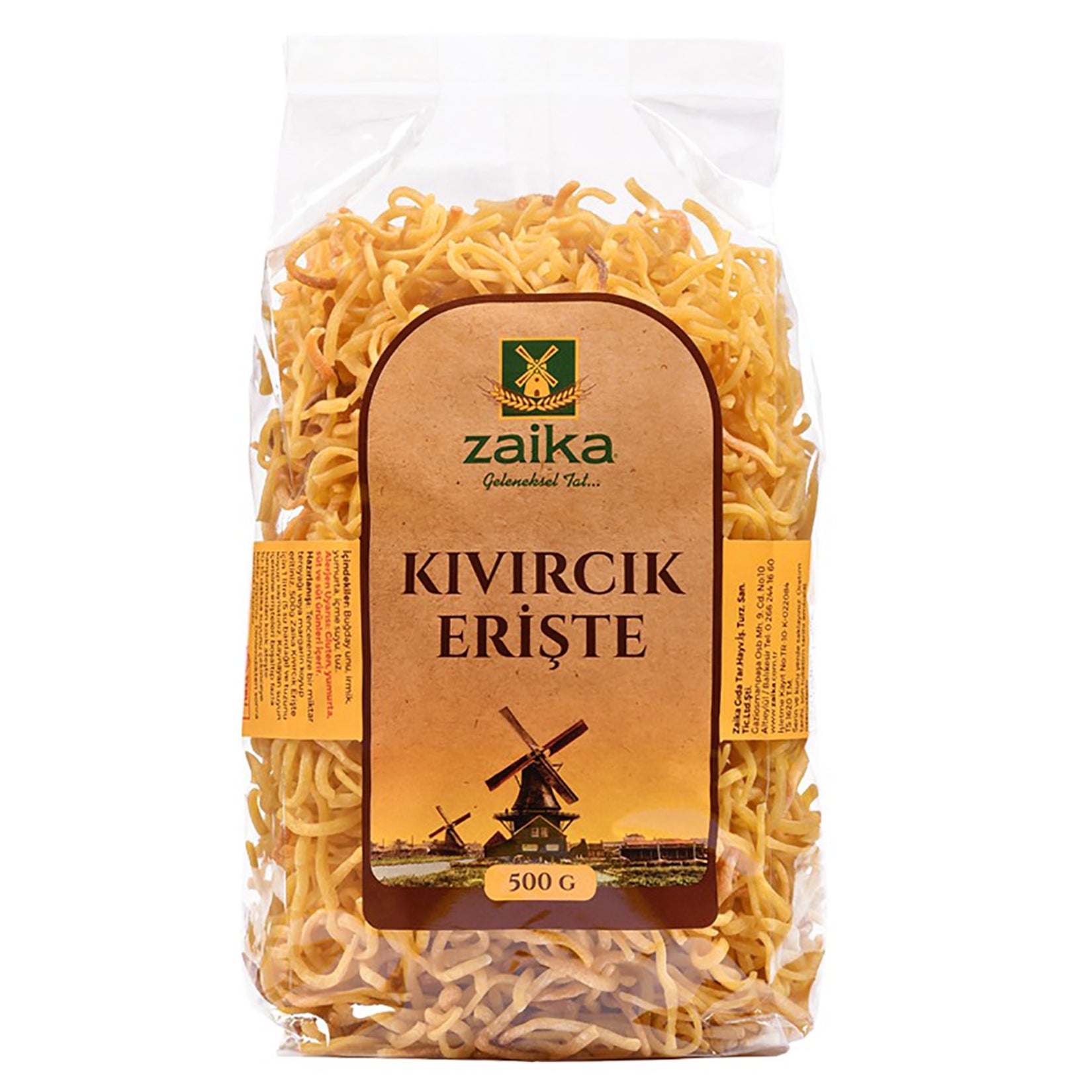 Zaika Kıvırcık Erişte 500 G