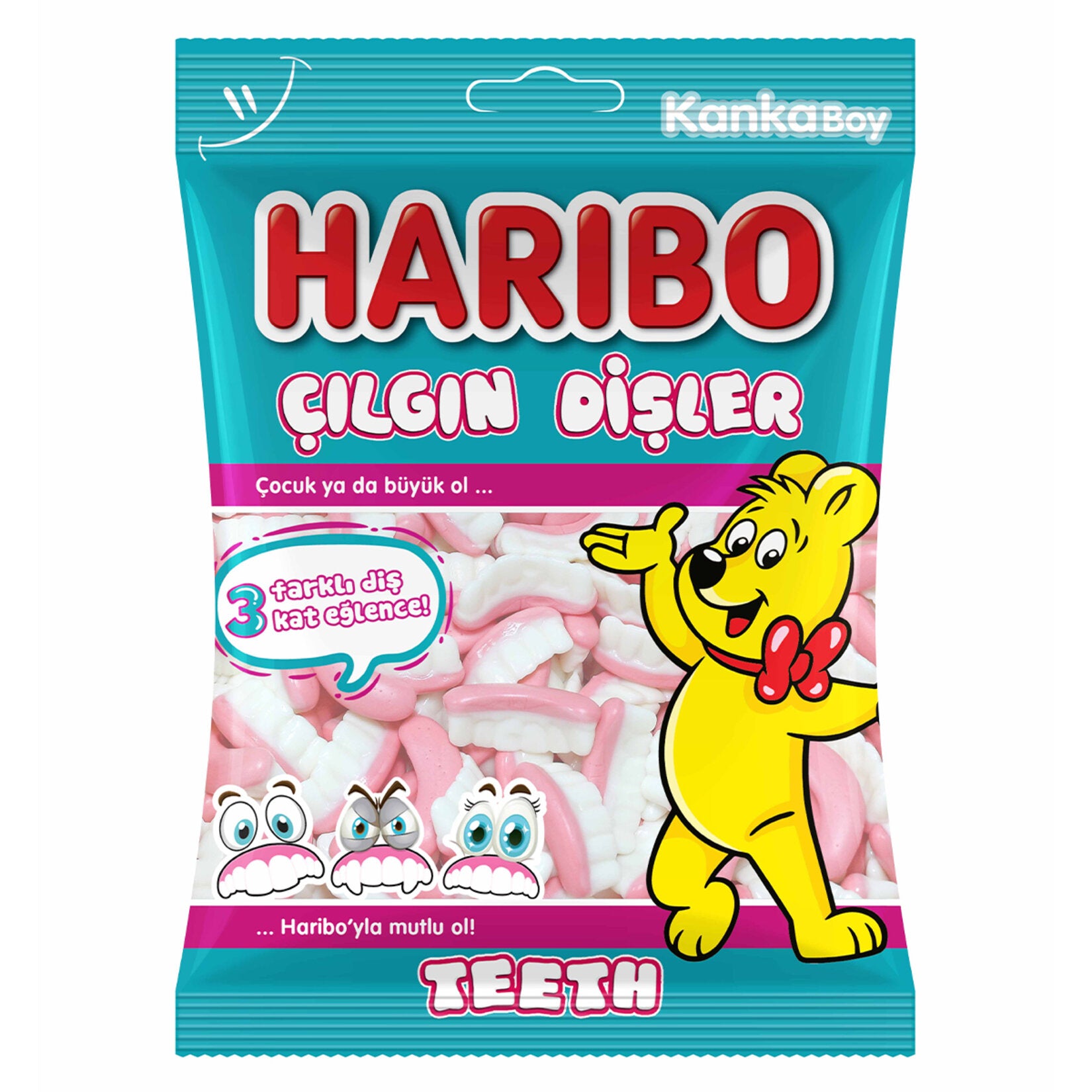 Haribo Teeth 80 G (Teeth)