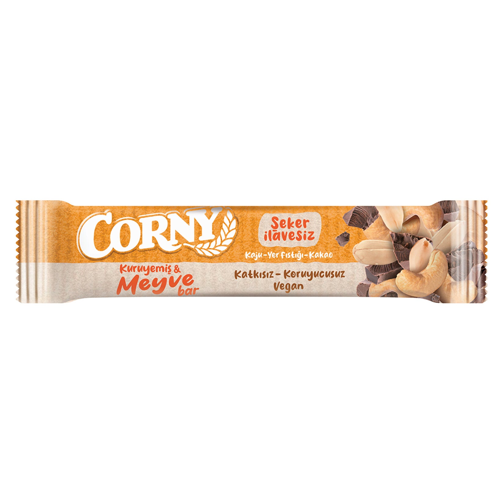 Corny Kuruyemiş Meyve Bar Kaju Yer Fıstık Kakao 35 G