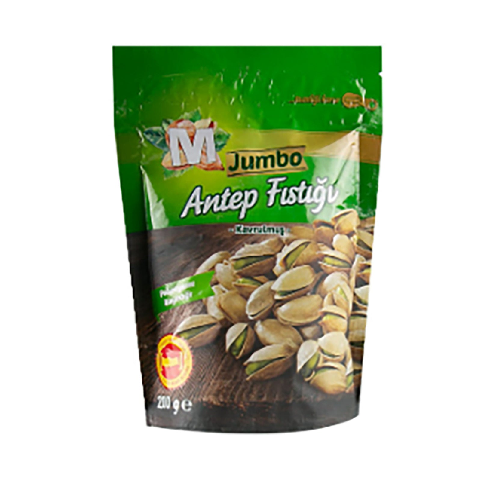 Migros Roasted Jumbo Pistachios (Kavrulmuş Jumbo Antep Fıstığı) 200g