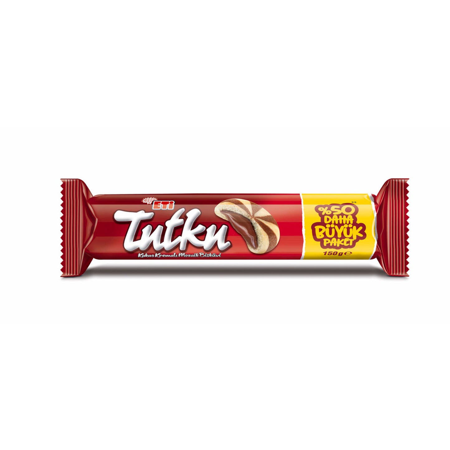 Eti Tutku Cocoa Cream Mosaic Biscuit (Bisküvi) 150 G