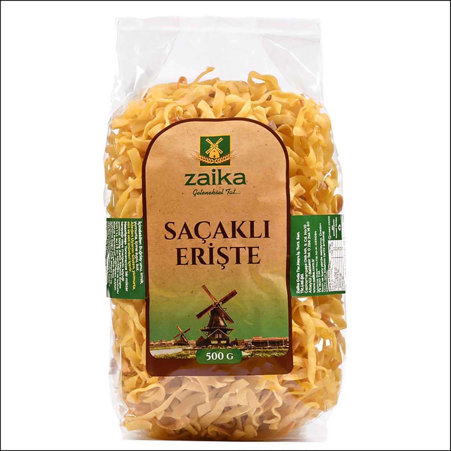 Zaika Saçaklı Erişte 500 G