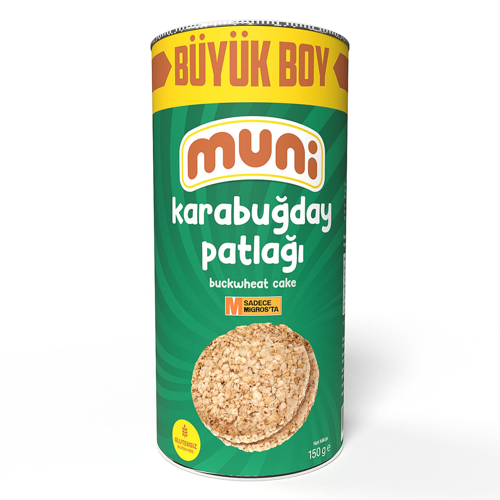Muni Gluten-Free Buckwheat Crispbread Large 150g