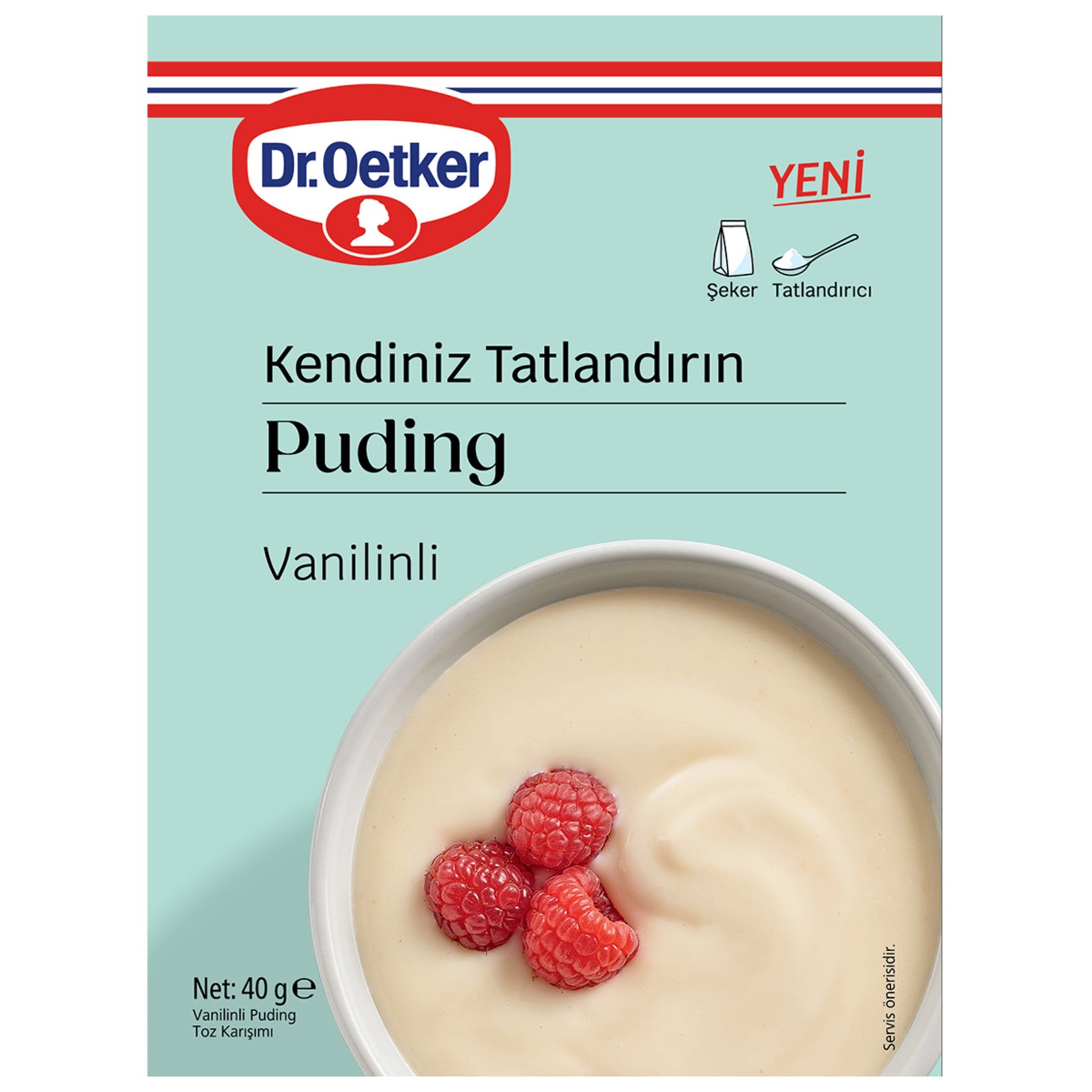 Dr.Oetker Vanilla Pudding (Vanilyalı Puding) 40g