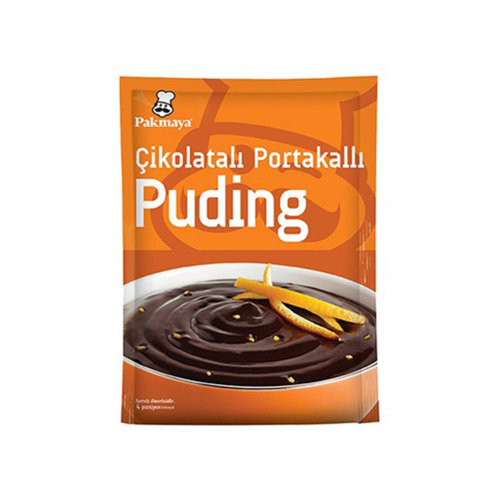 Pakmaya Chocolate Orange Pudding (Çikolatalı Portakallı Puding) 116g