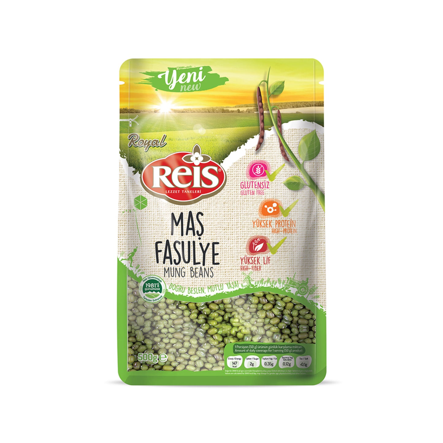 Reis Royal Maş Fasulye 500 G