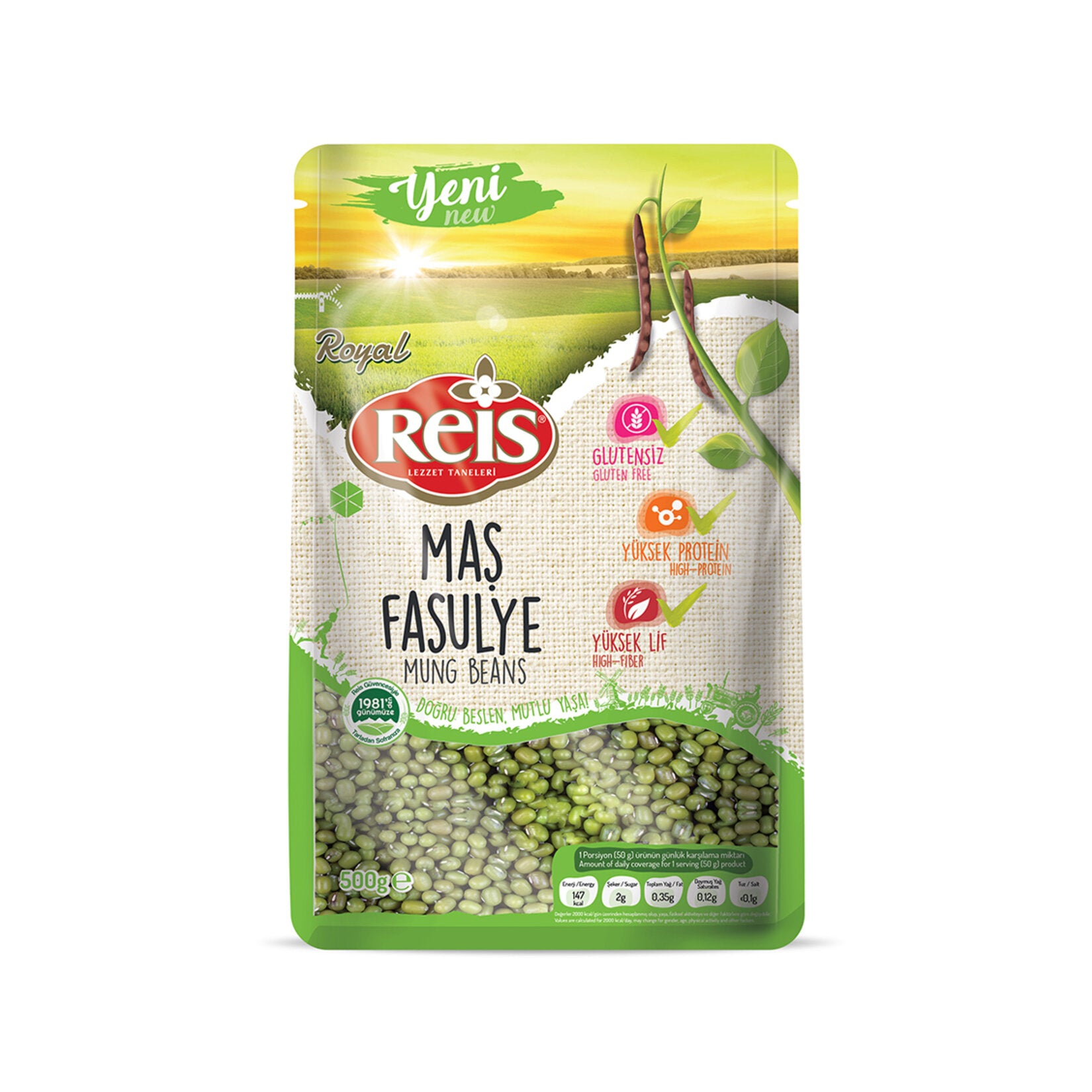 Reis Royal Maş Fasulye 500 G