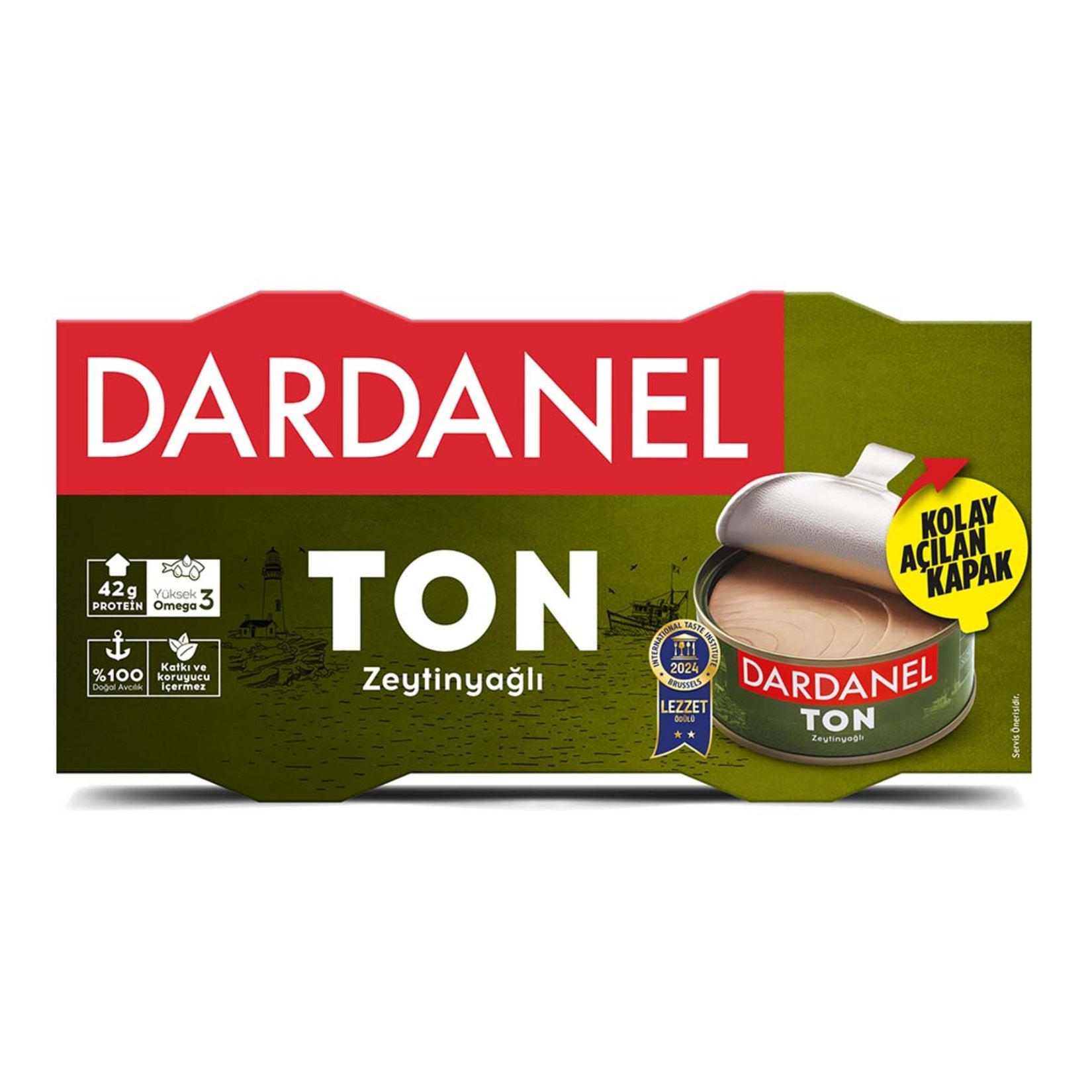 Dardanel Zeytinyağlı Ton Balığı 2 x 140 G