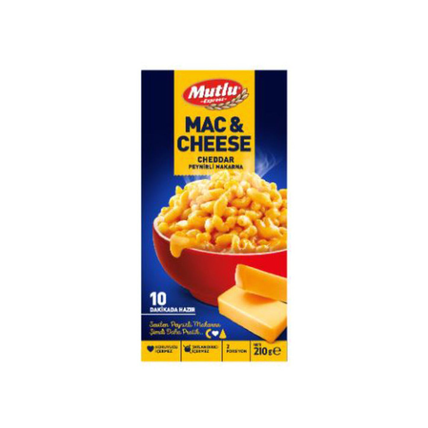 Mutlu Mac & Cheese Makarna 210 G
