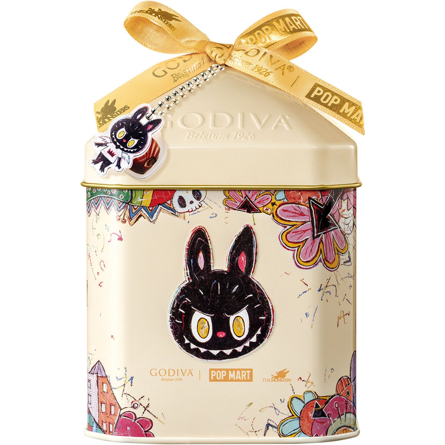 Godiva Mp Oyster Labubu Tin Box 84g
