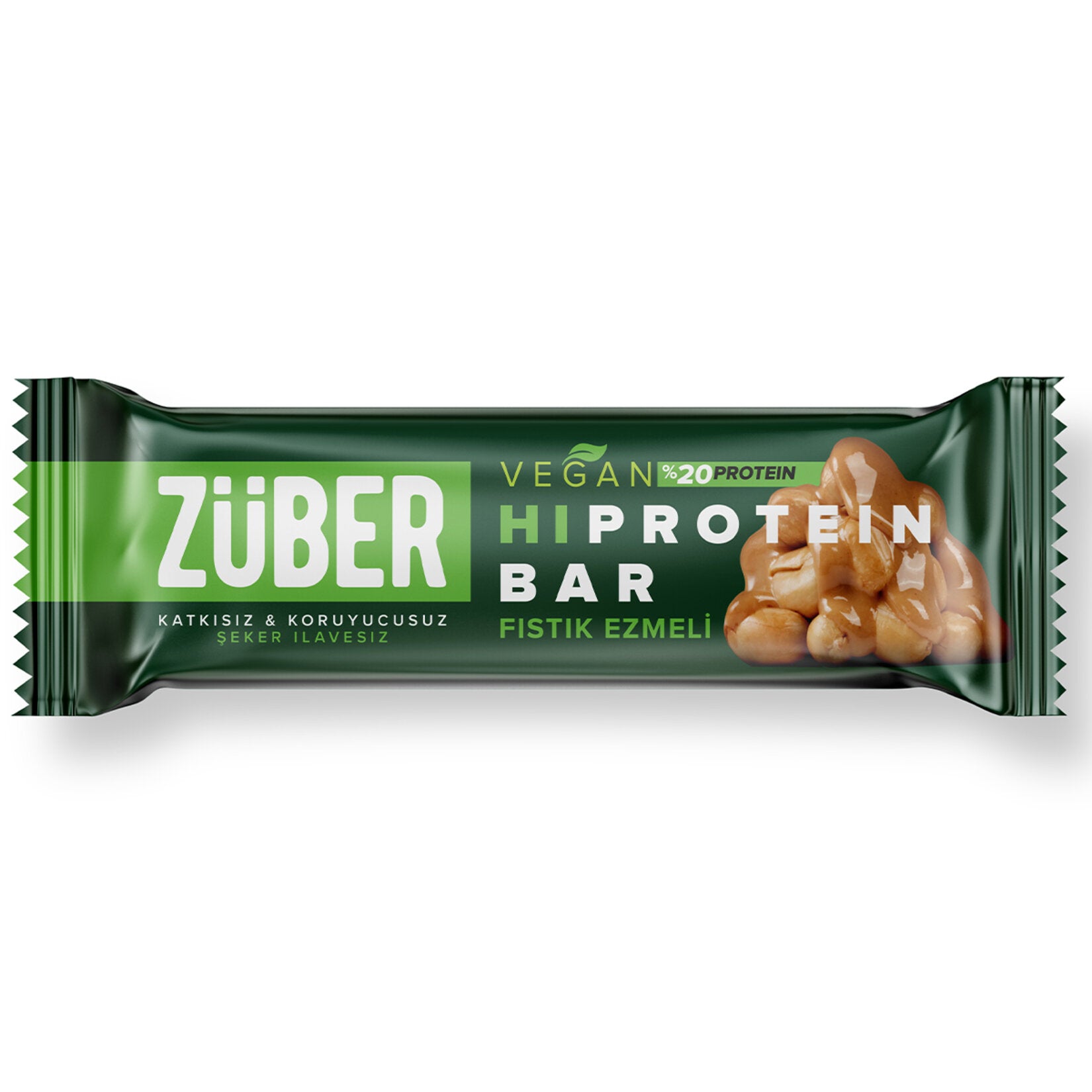 Züber Peanut Butter Vegan Protein Bar 45g