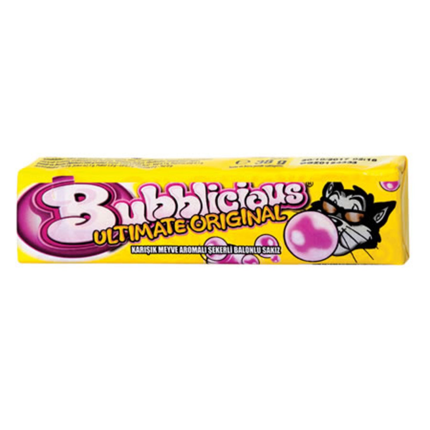 Bubblicious Mixed Fruit Gum (Karışık Meyveli Sakız) 38 G