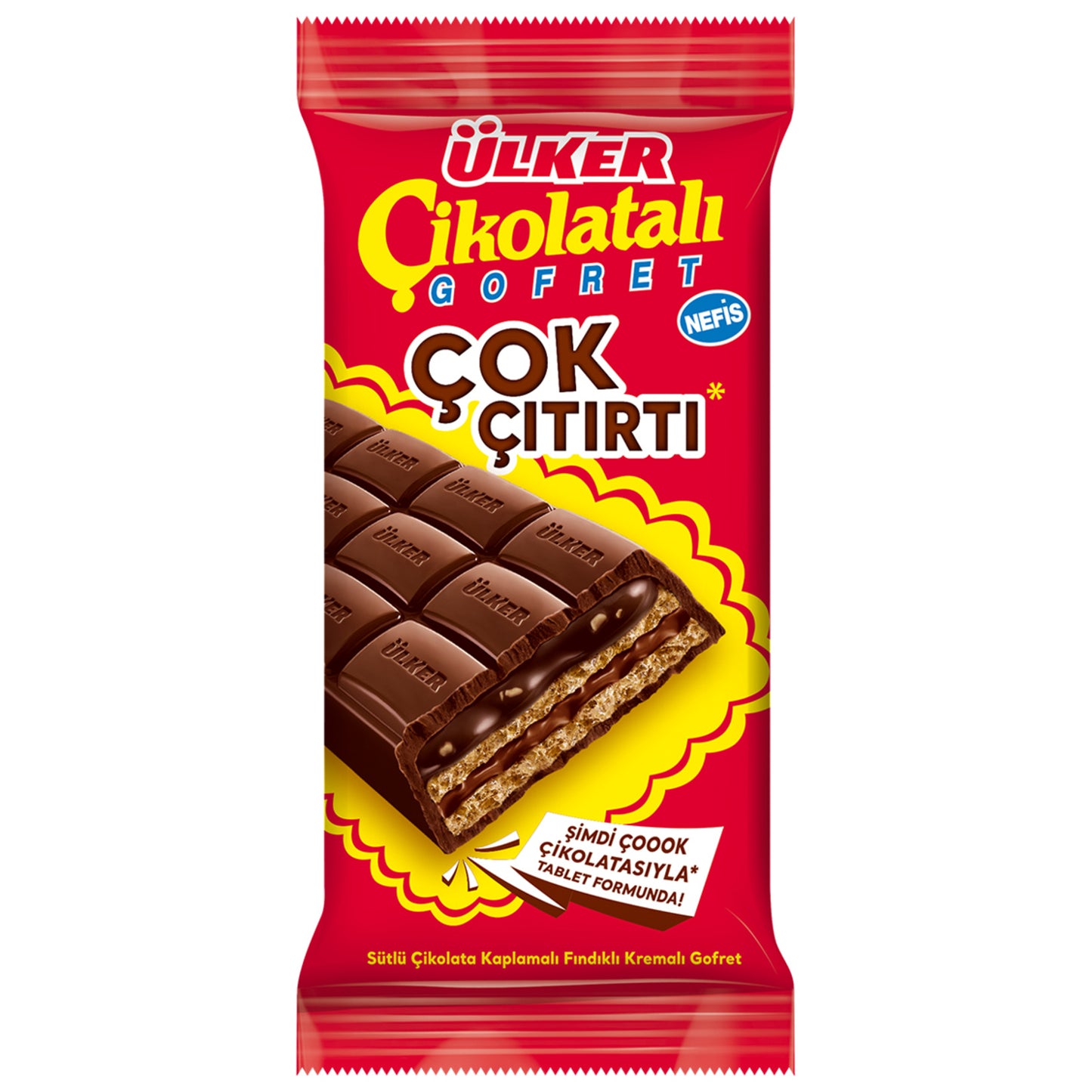 Ülker Chocolate Wafer (Çikolatalı Gofret) 100 G