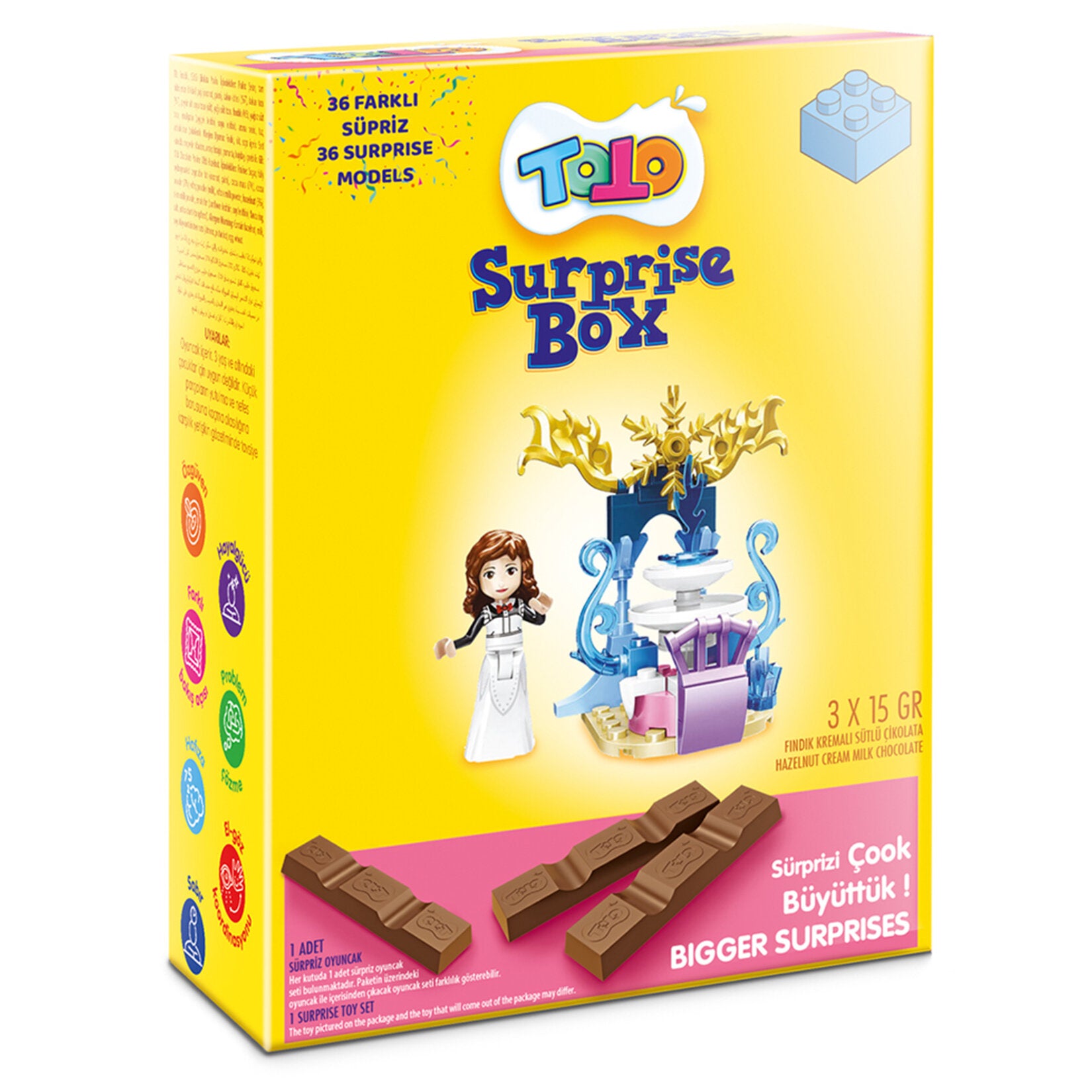 Toto Surprise Box (Girl) 3 x 15 G
