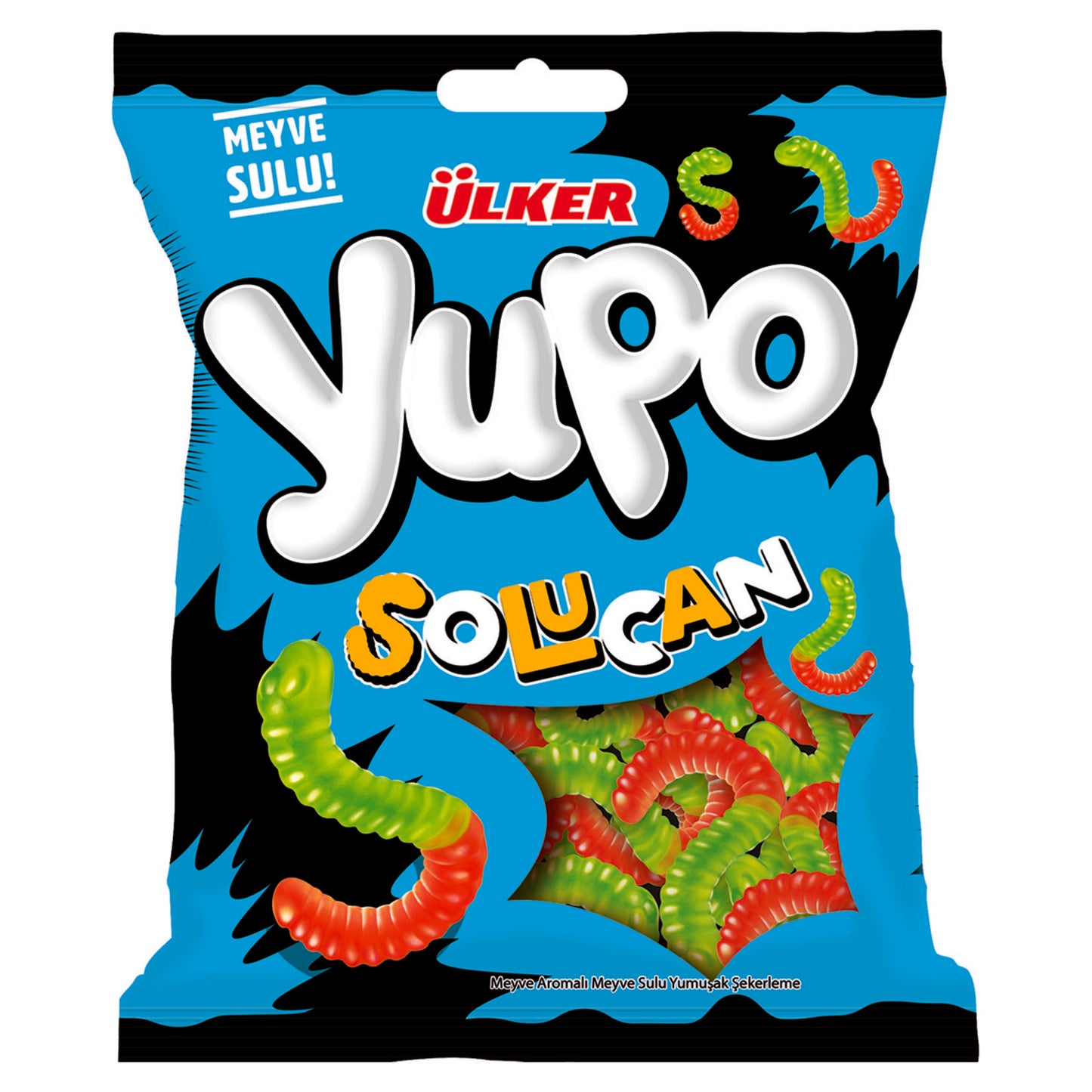 Ülker Yupo Jelly Worms (Jelly Solucan) 80g