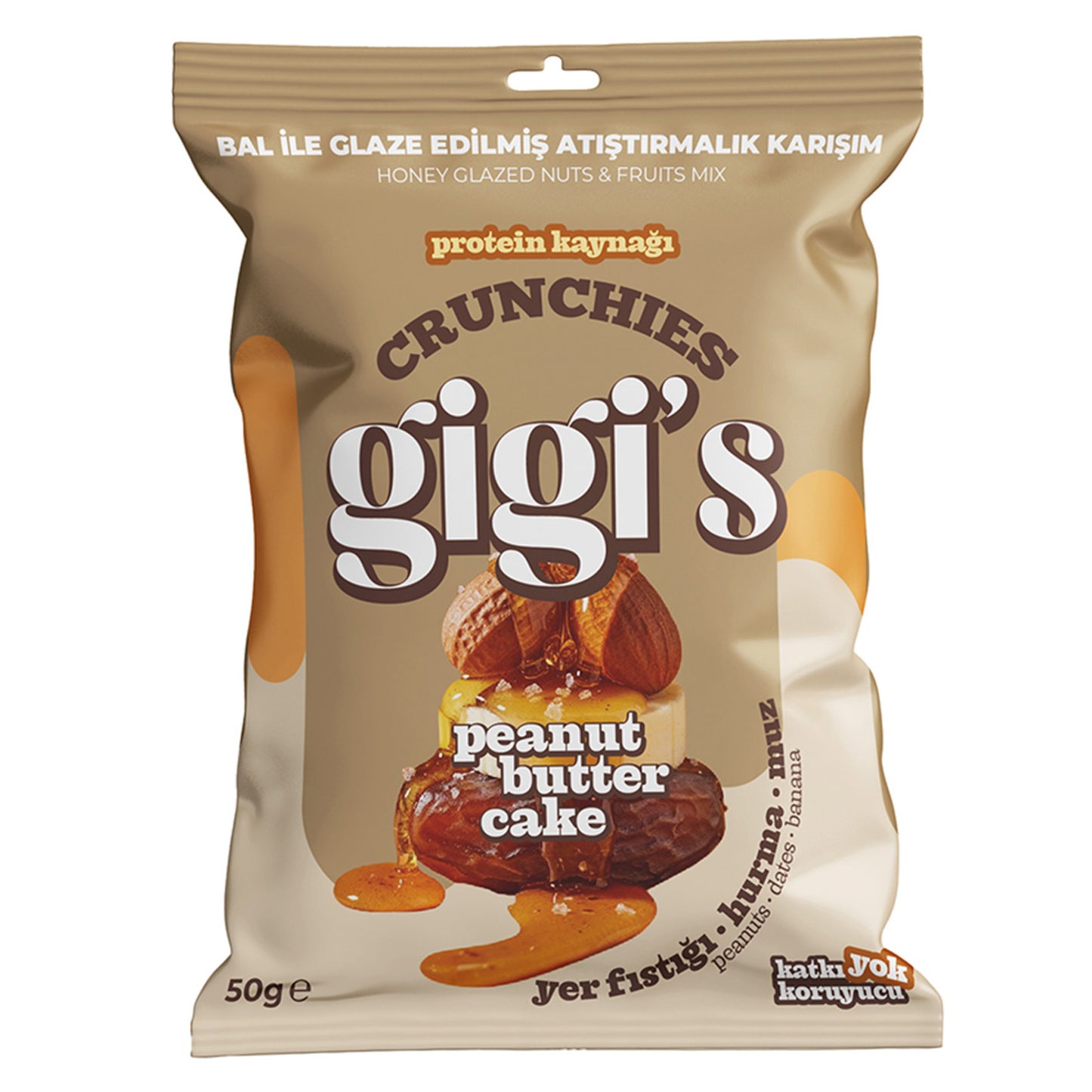 Gigi's Peanut Date Banana Snack 50g