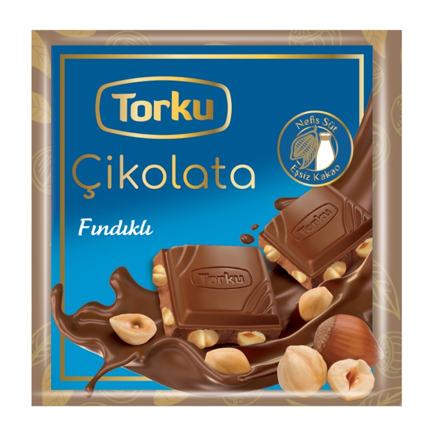 Torku Chocolate with Hazelnuts (Fındıklı Çikolata) 60 G