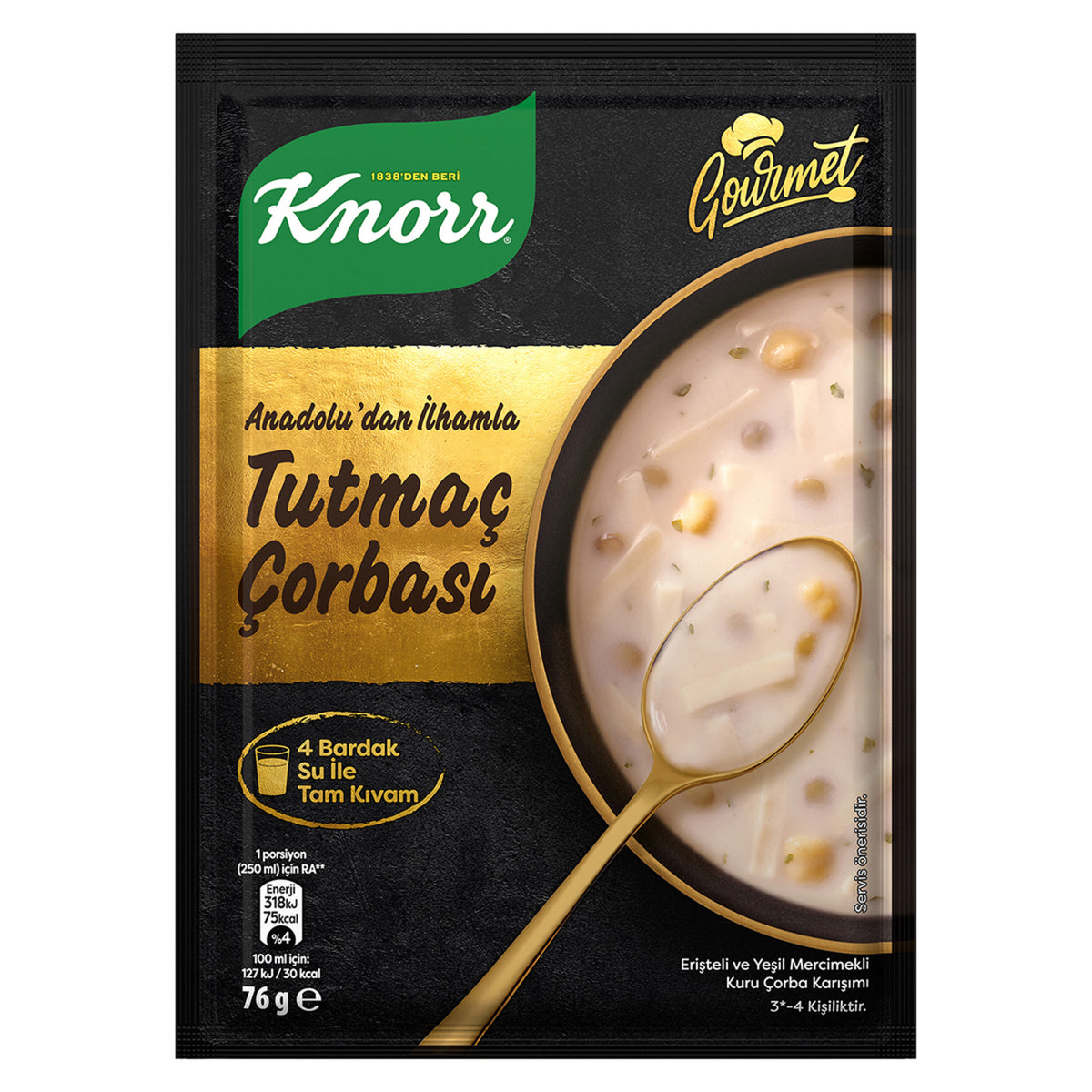 Knorr Gourmet Tutmaç Soup (Tutmaç Çorbası) 76g