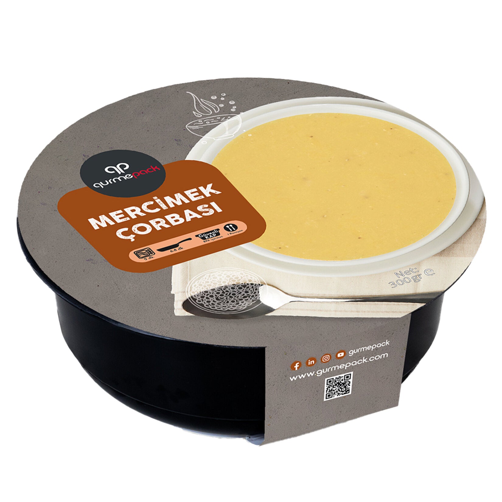 Gurmepack Mercimek Çorbası 300 G