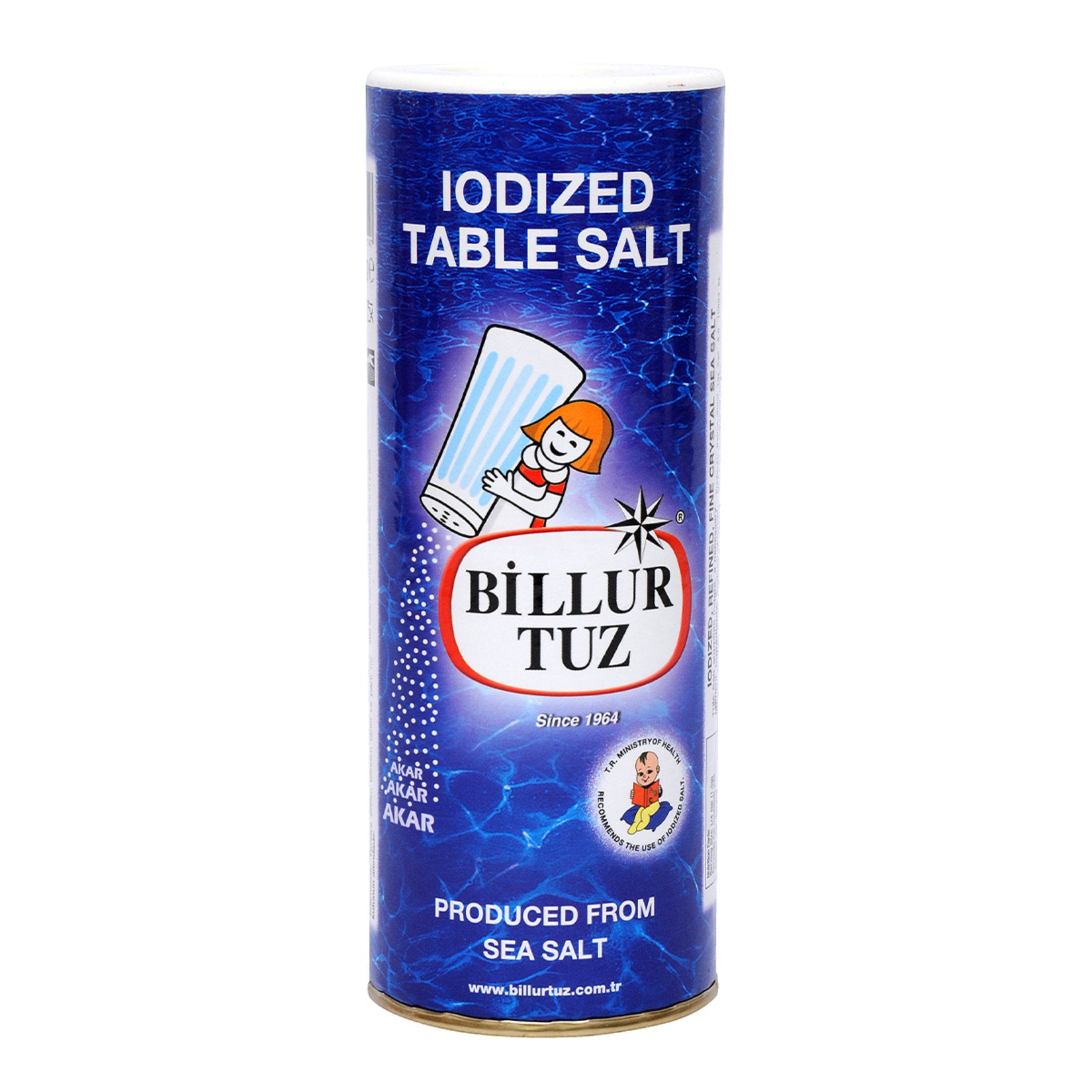 Billur Tuz İyotlu Sofra Tuzu Karton 500 G
