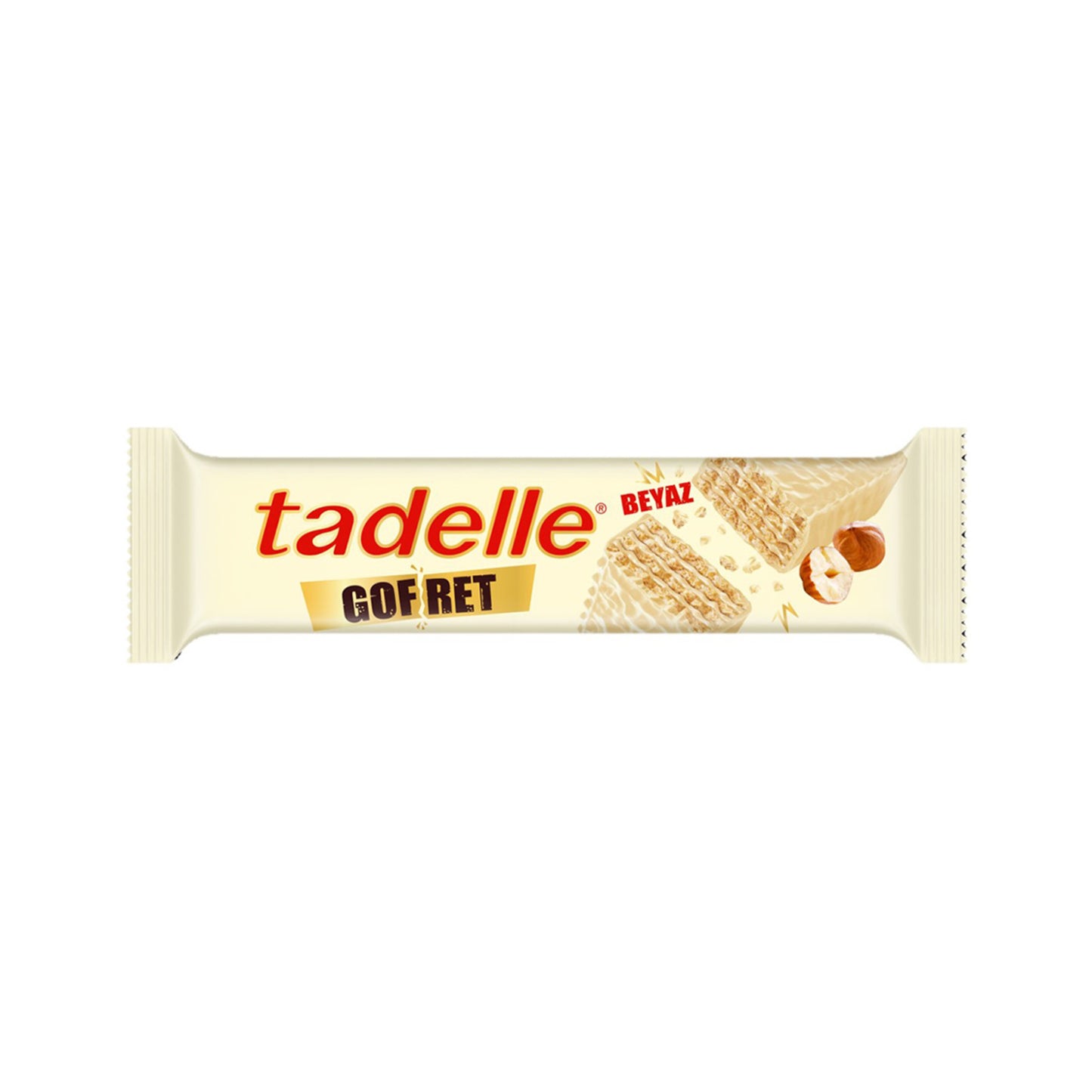 Tadelle White Chocolate Coated Milk Cream Filled Wafer 28 G