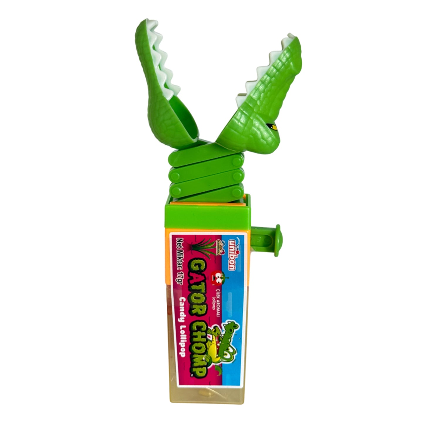 Unibon Gator Chomp Candy Lollipop (Lolipop) 17g