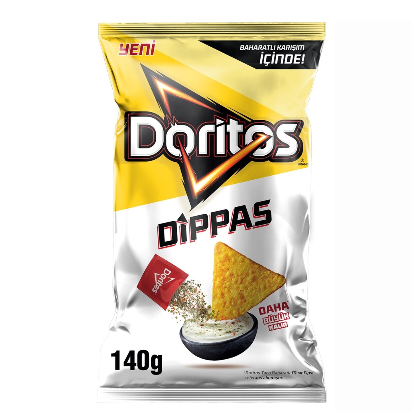 Doritos Dippas Corn Chips Party Size 140 G