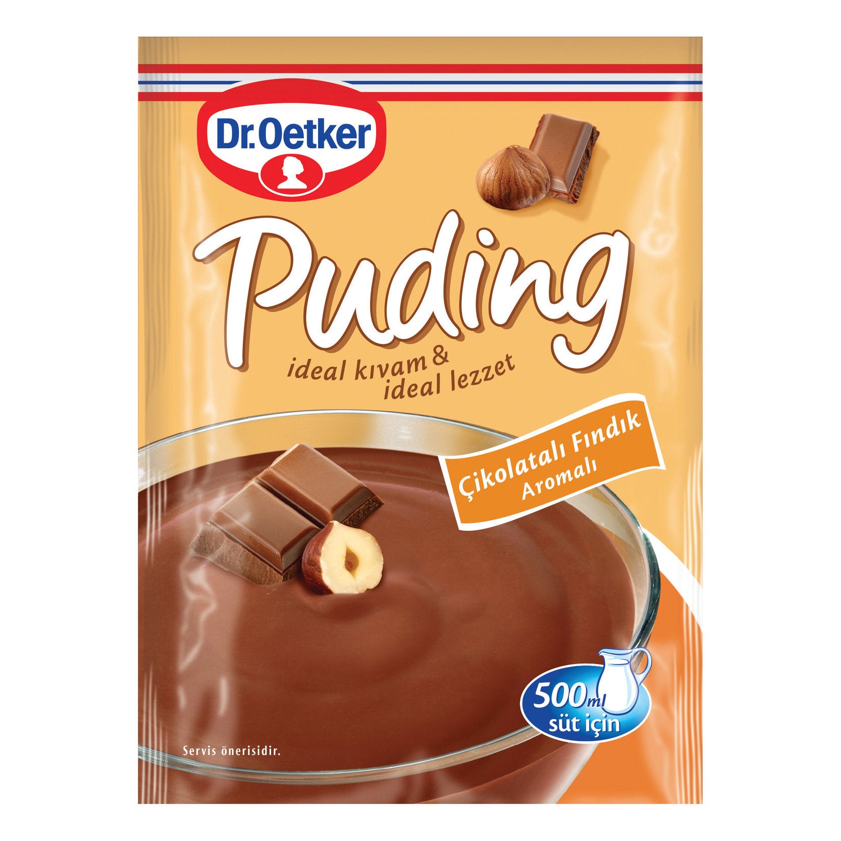 Dr.Oetker Chocolate Hazelnut Pudding (Puding Çikolatalı Fındıklı) 102 G